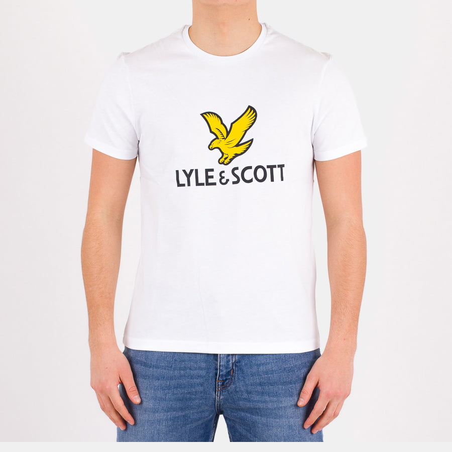 Lyle & Scott T Shirt Ts1020v White Branco Shot7