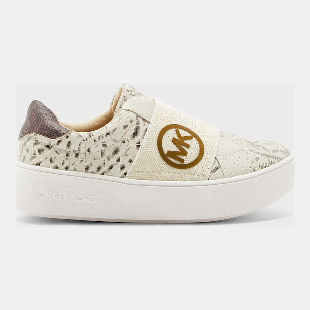 Michael Kors Sapatilhas Sneakers Shoes Gore Jordana White.logo Branco Shot2