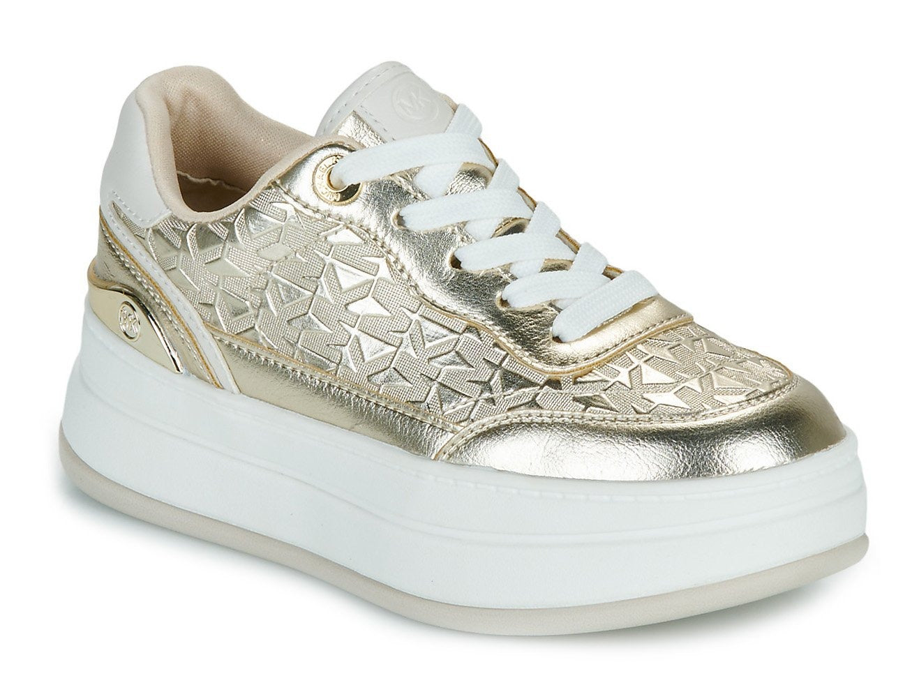 Michael Kors Sapatilhas Sneakers Shoes Hayes Gold Dourado_shot2