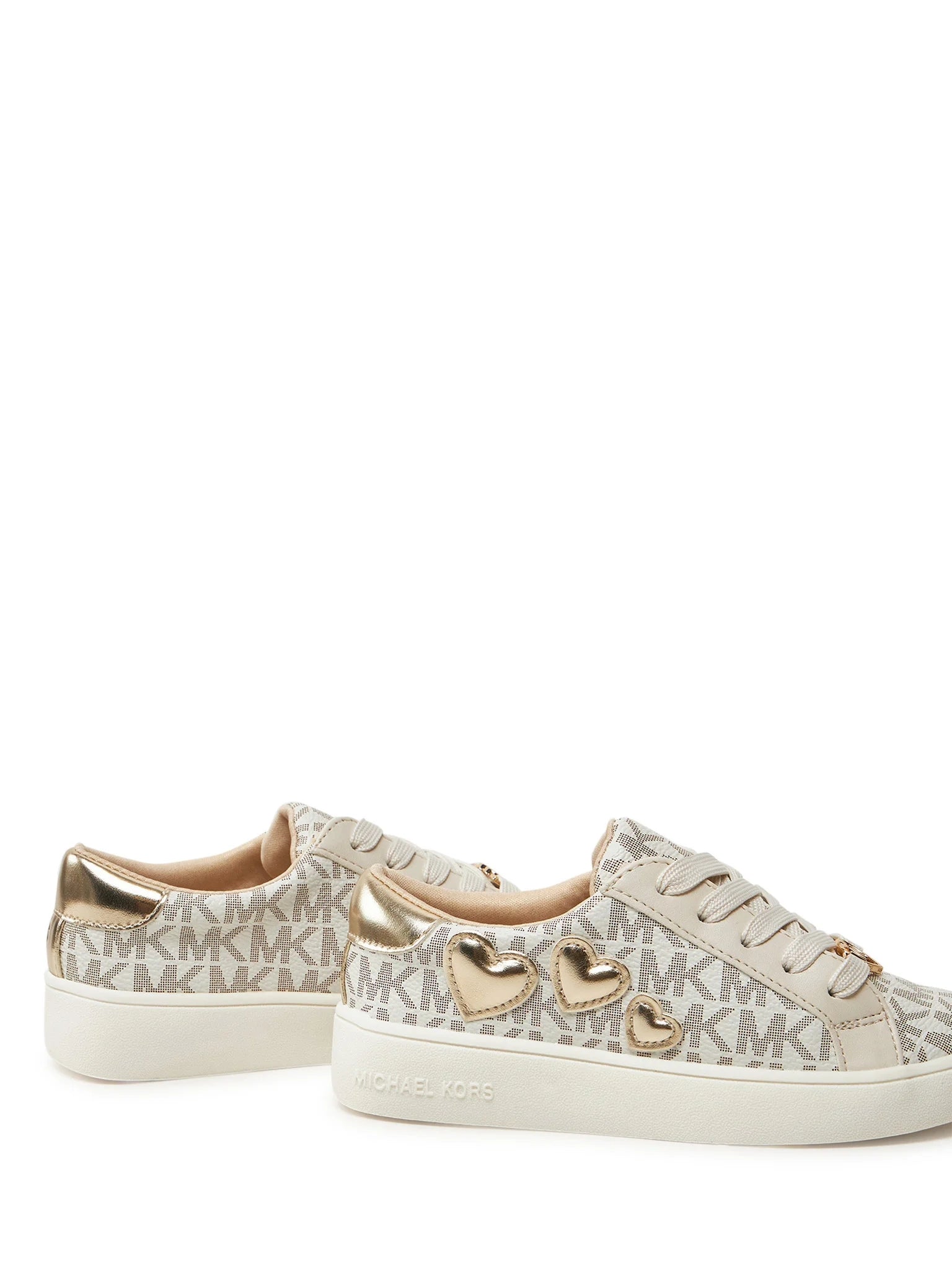 Michael Kors Sapatilhas Sneakers Shoes Jem Kehlani Vanila Gol Vanilla Ouro_shot5