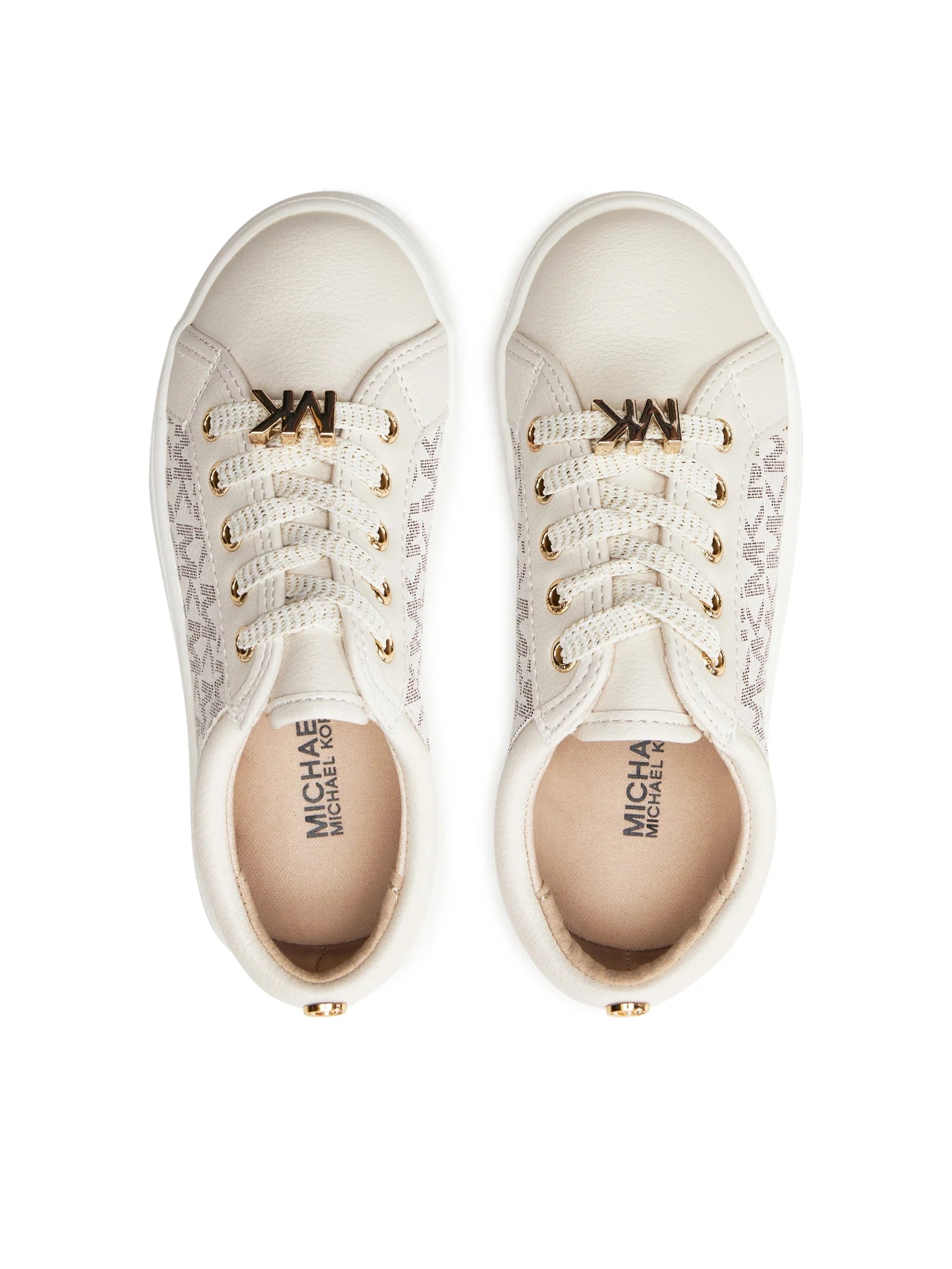 Michael Kors Sapatilhas Sneakers Shoes Jem Monogram Vanilla Vanilla_shot3