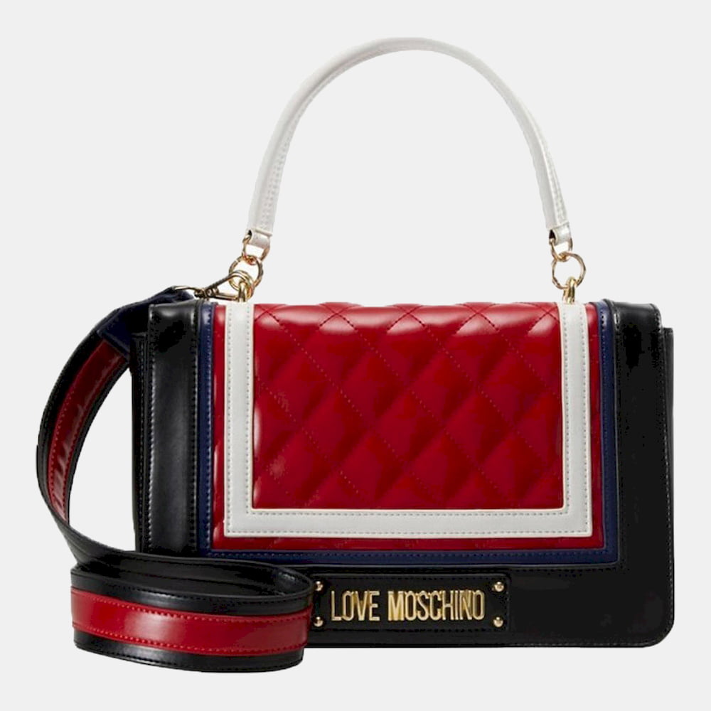 Moschino Bolsa Bag Jc4012pp17 Navy Red Navy Vermelho Shot4