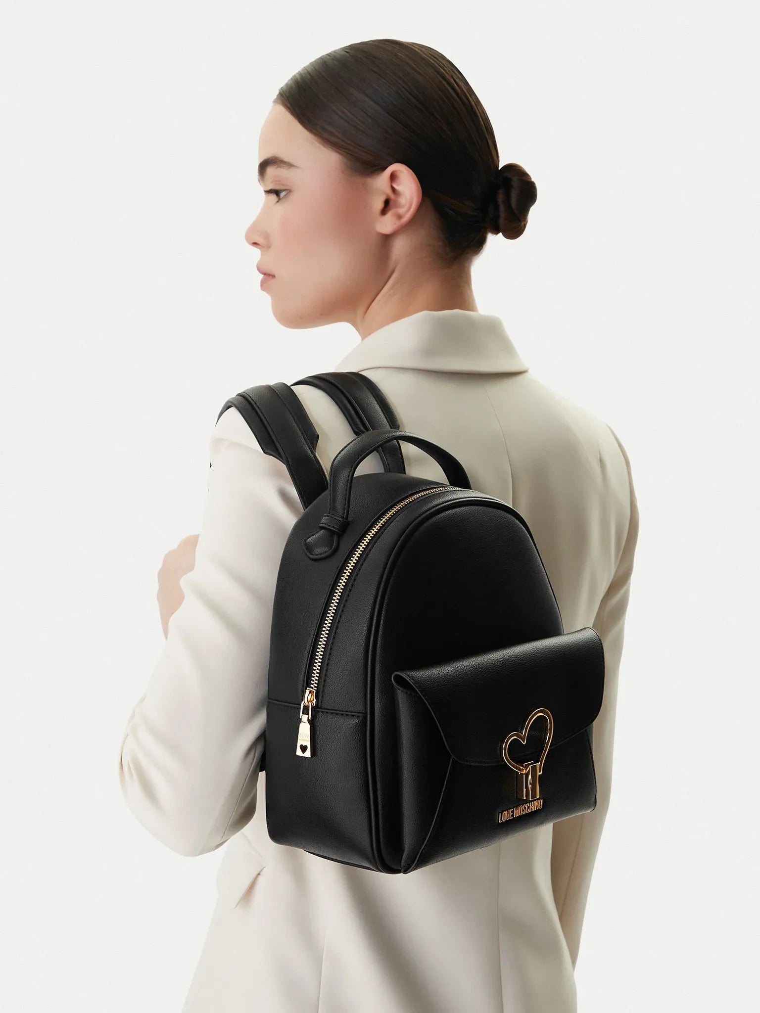 Moschino Mochila Backpack Jc4137pp1o Black Preto_shot1