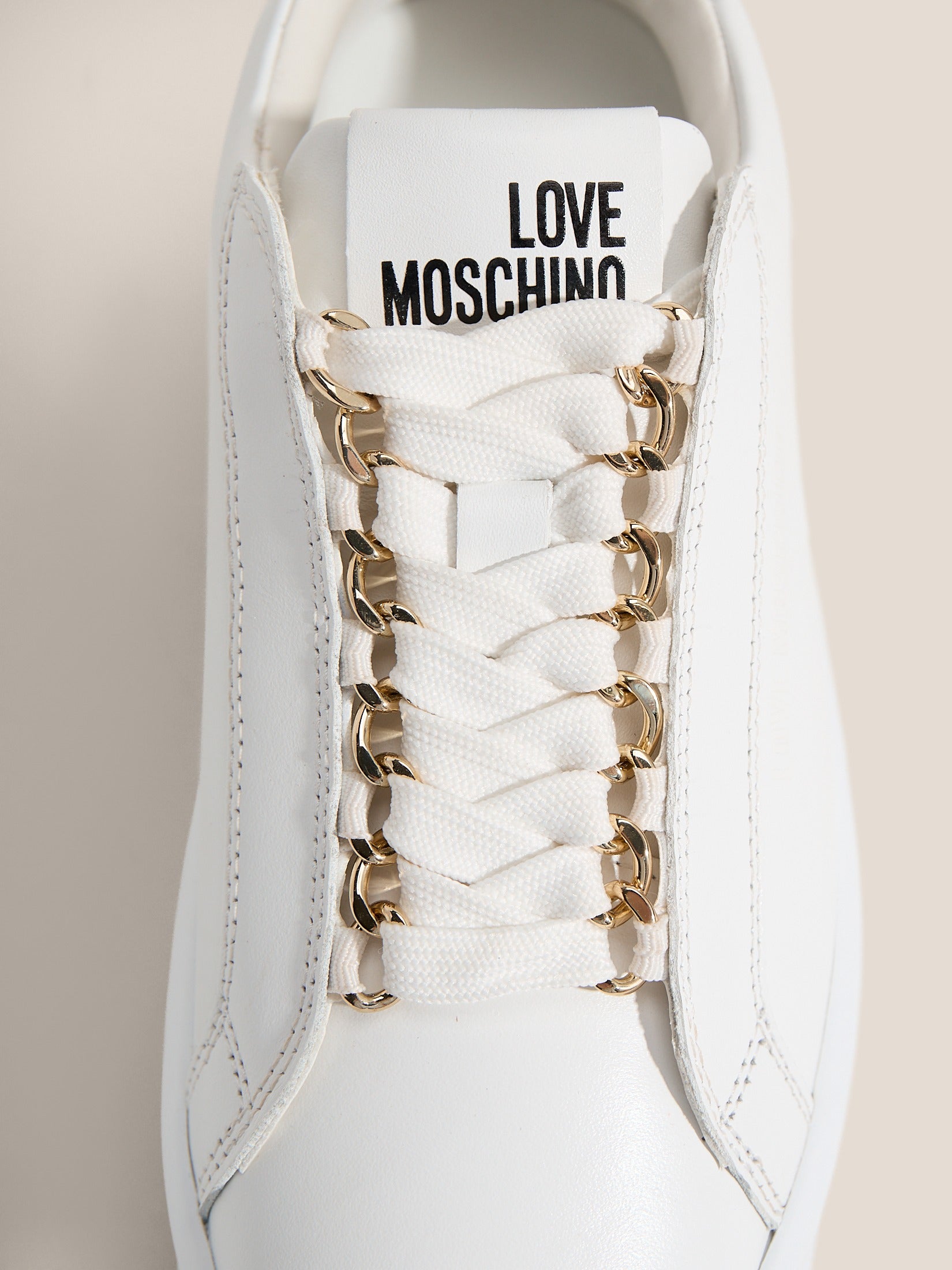 Moschino Sapatilhas Sneakers Shoes Ja15015 White Branco_shot4