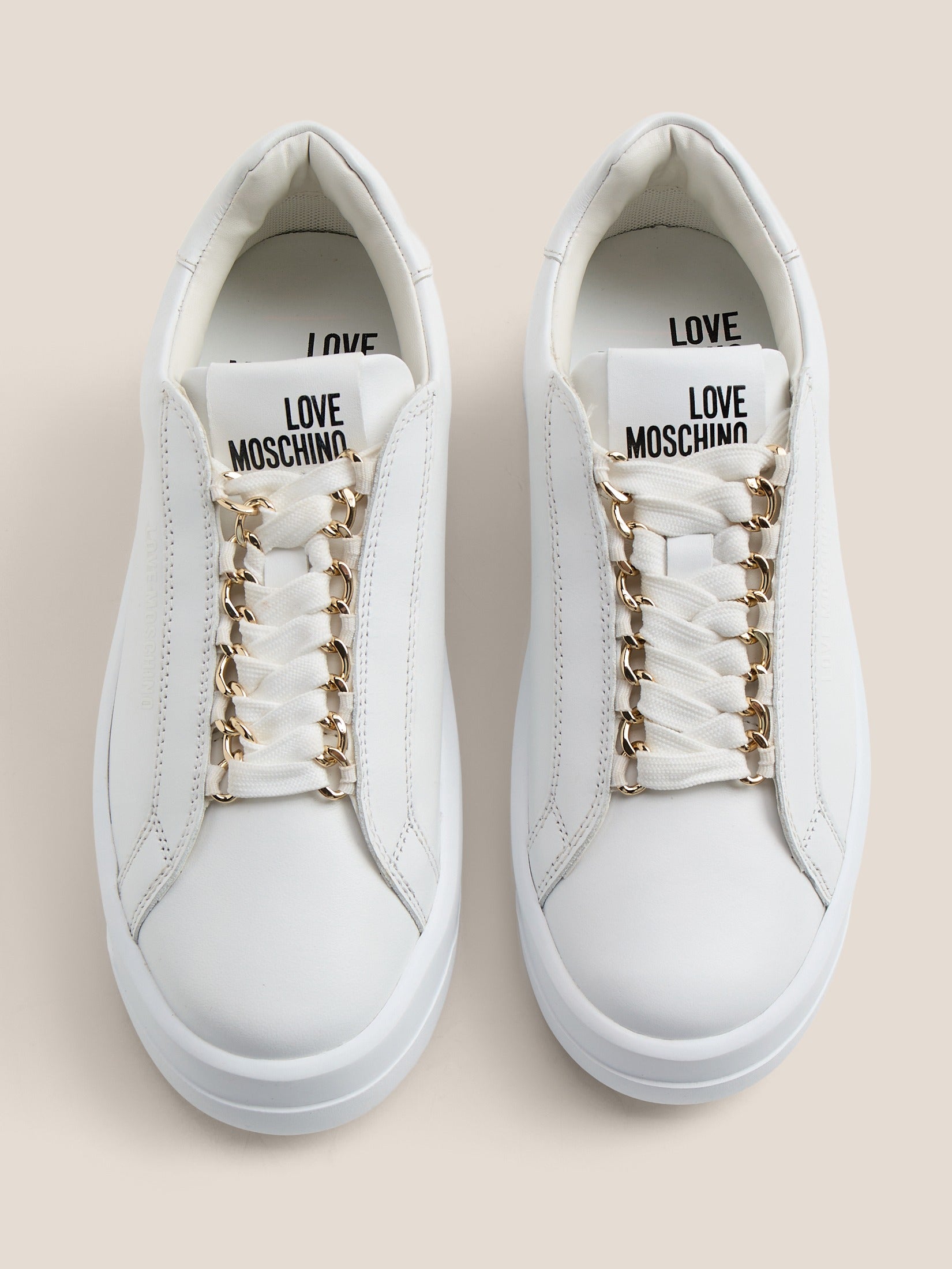 Moschino Sapatilhas Sneakers Shoes Ja15015 White Branco_shot5