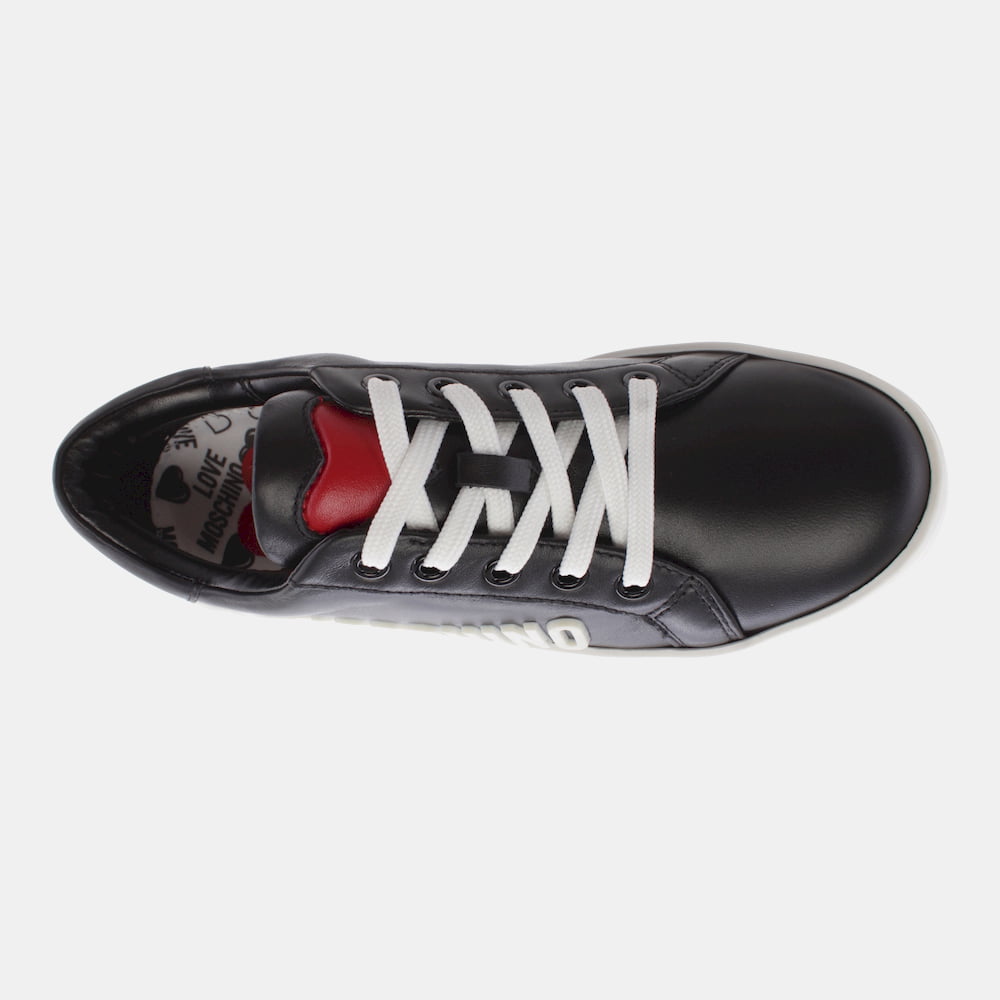 Moschino Sapatilhas Sneakers Shoes Ja15063 Black Preto Shot12