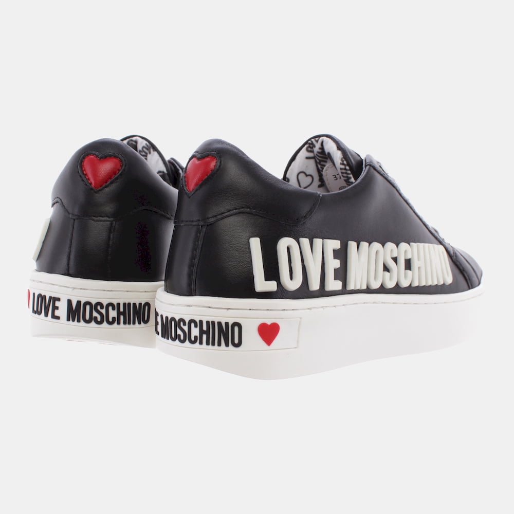 Moschino Sapatilhas Sneakers Shoes Ja15063 Black Preto Shot4