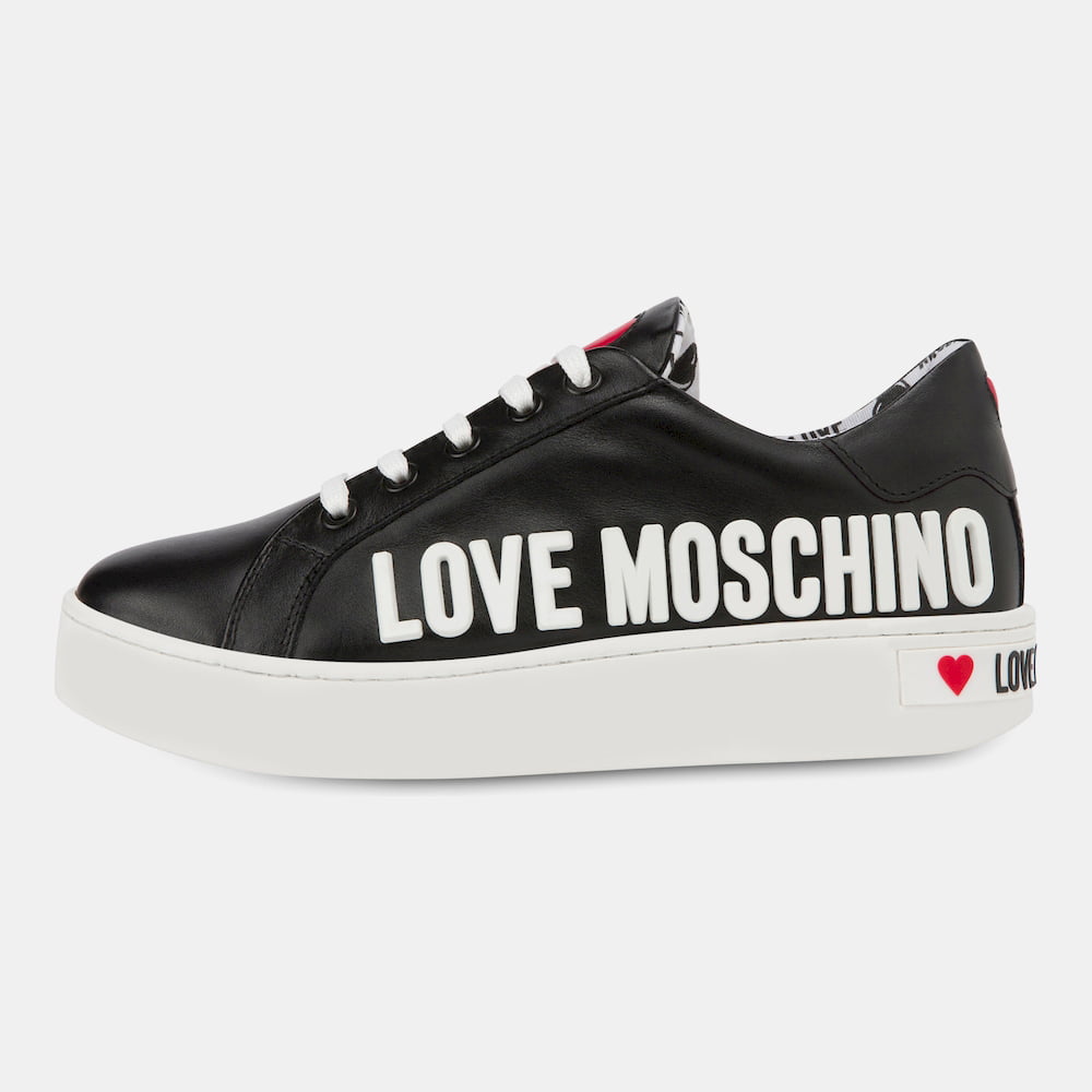 Moschino Sapatilhas Sneakers Shoes Ja15063 Black Preto Shot4