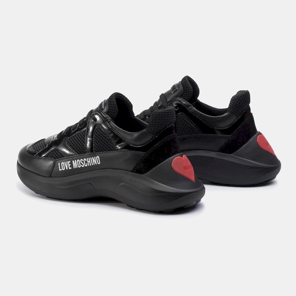 Moschino Sapatilhas Sneakers Shoes Ja15306 Black Preto Shot6