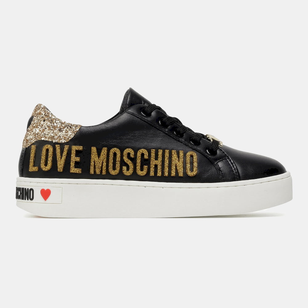 Moschino Sapatilhas Sneakers Shoes Ja15643 Black Preto Shot13