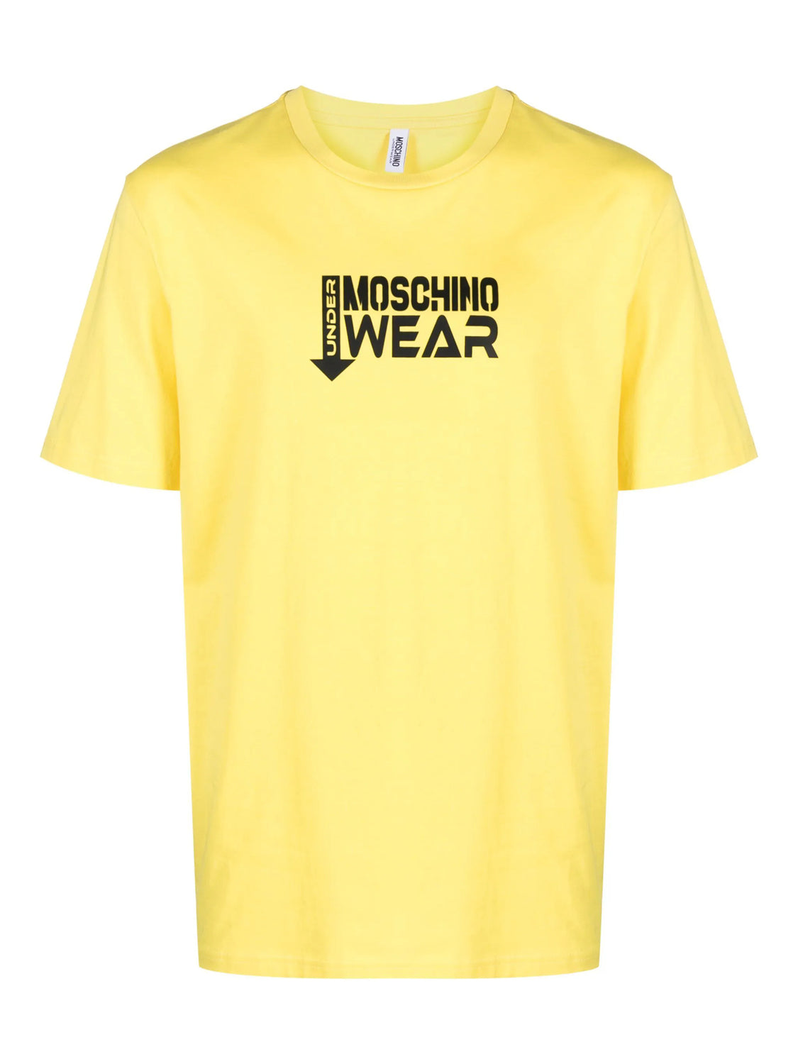 Moschino T Shirt A0712 4424 Yellow Amarelo_shot1