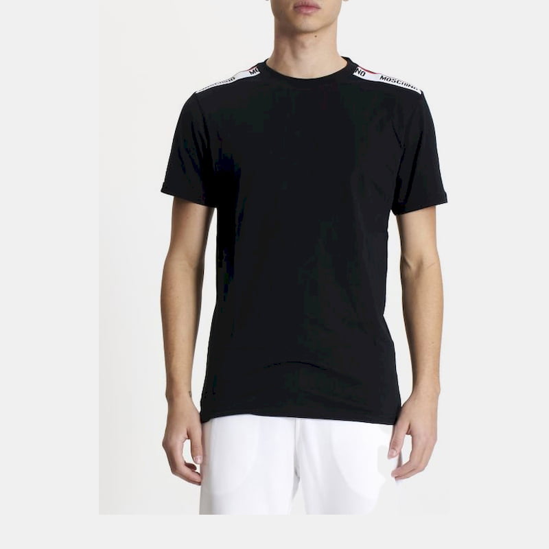 Moschino T Shirt A1916 8101 Black Preto Shot2