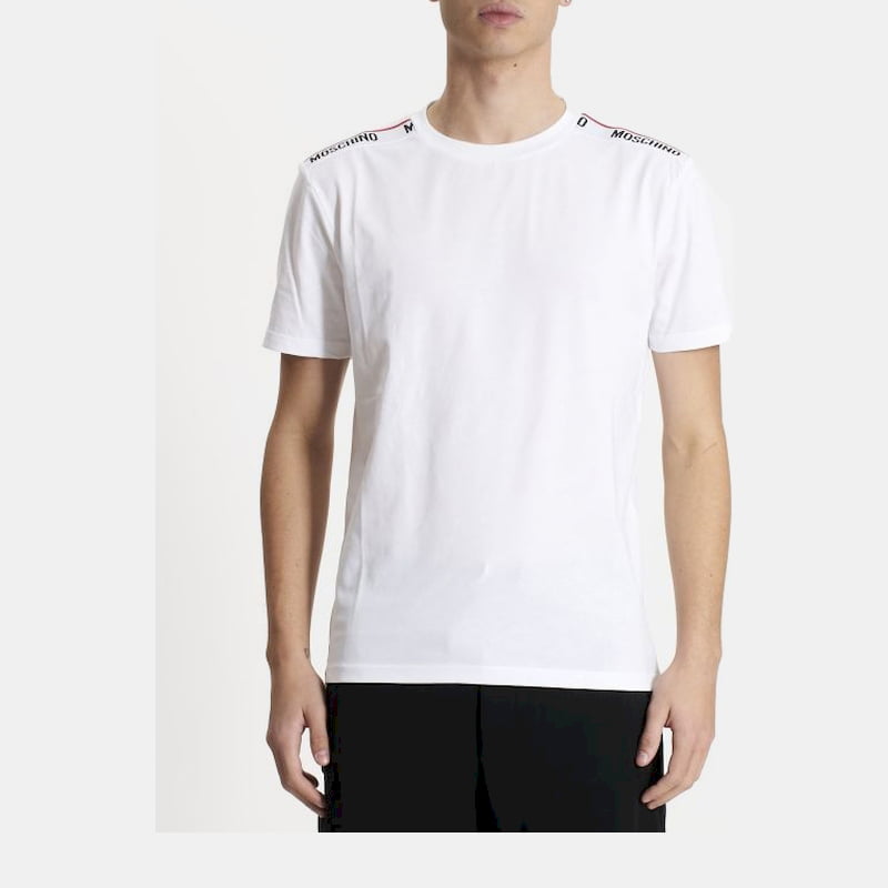 Moschino T Shirt A1916 8101 White Branco Shot2