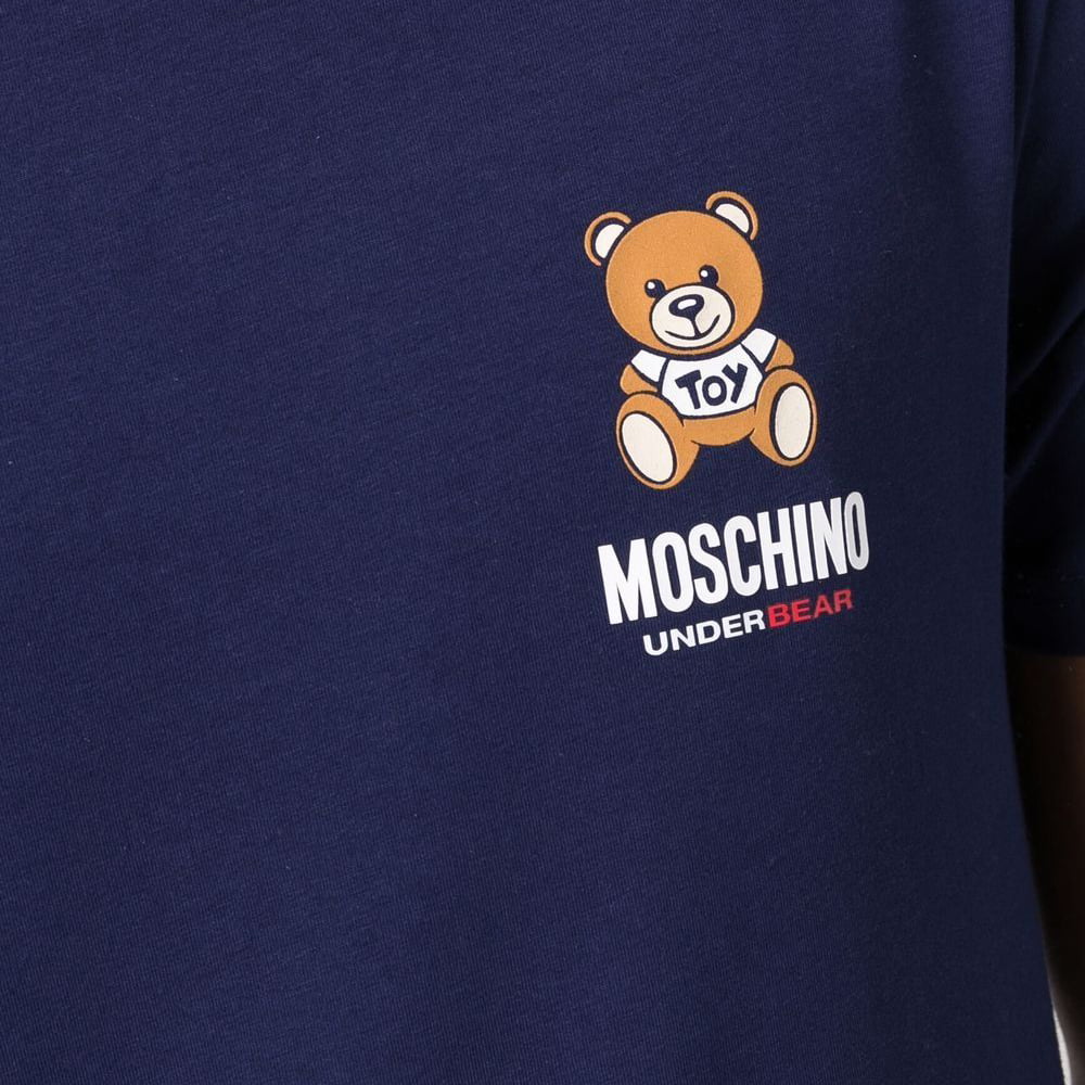 Moschino T Shirt A1924 8103 Navy Navy Shot7