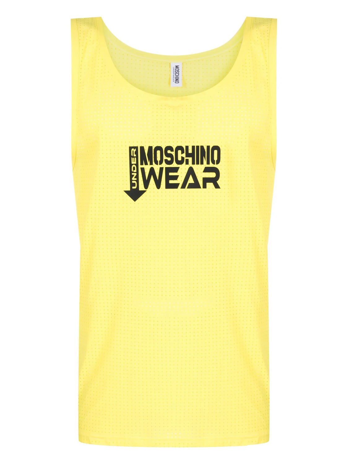 Moschino T Shirt A8903 4407 Yellow Amarelo_shot1