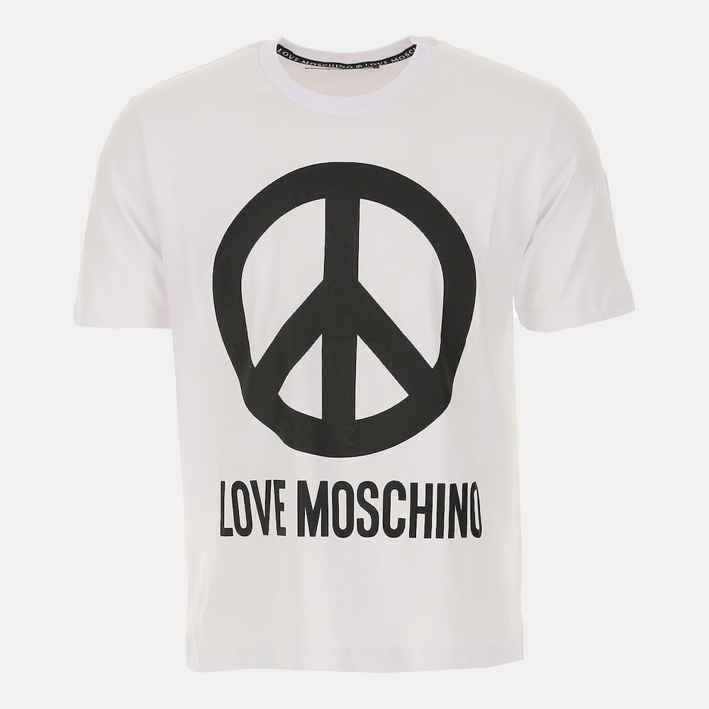 Moschino T Shirt M47322 White Branco Shot2