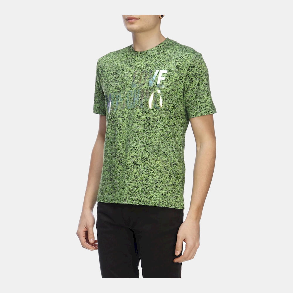 Moschino T Shirt M47323nm Green Verde Shot4