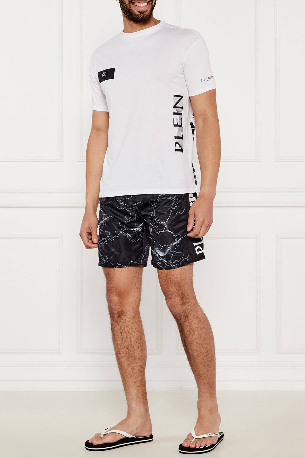 Philipp Plein T Shirt Ps25mts01 White Branco_shot3