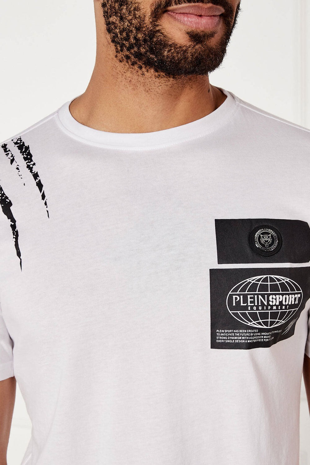 Philipp Plein T Shirt Ps25mts03 White Branco_shot1