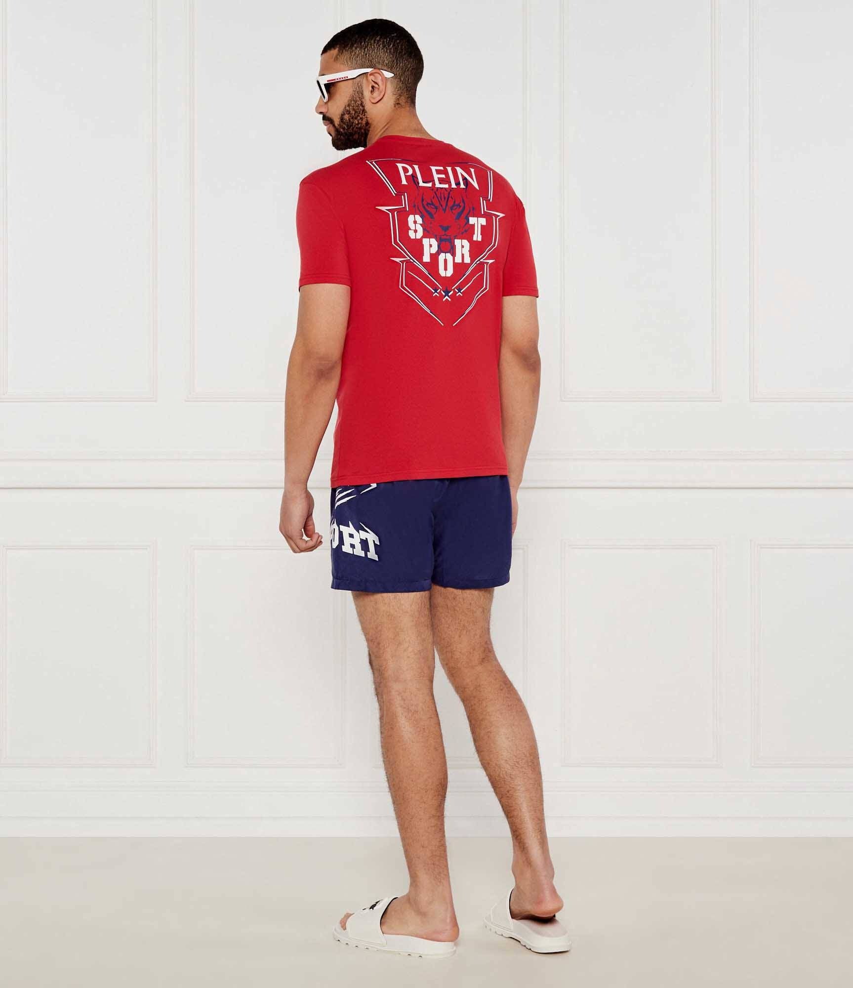 Philipp Plein T Shirt Ps25mts04 Red Vermelho_shot2