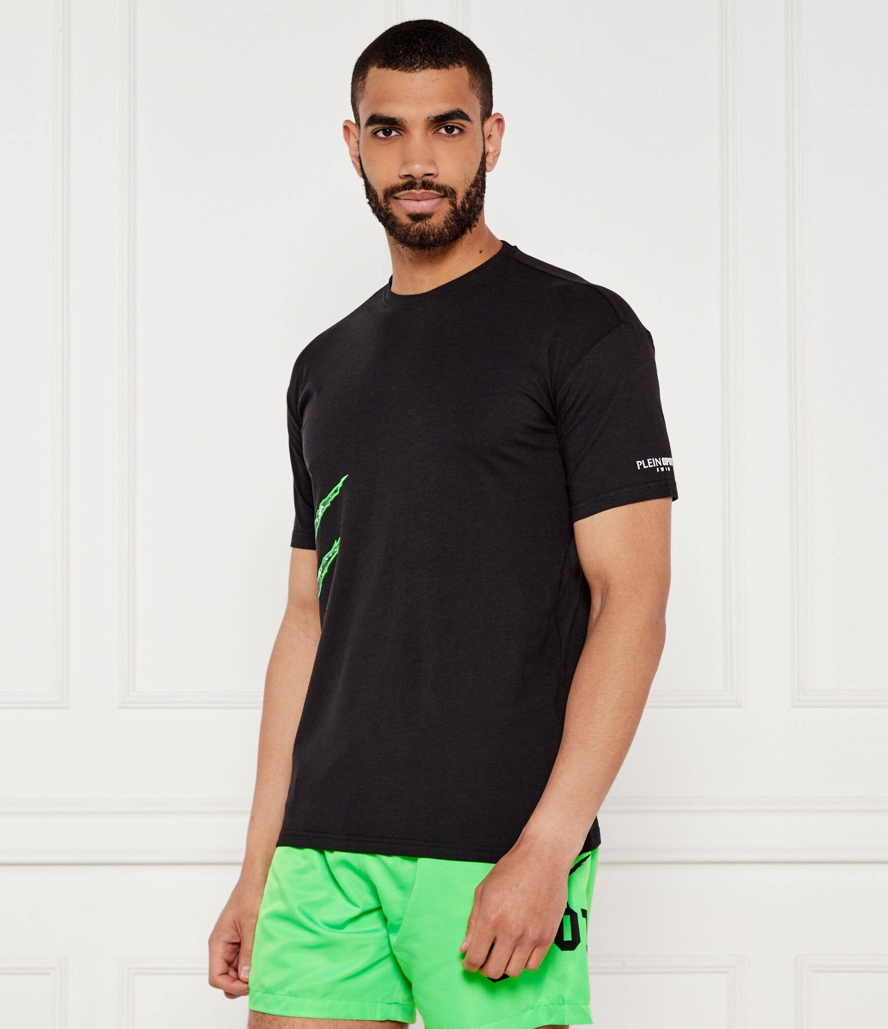 Philipp Plein T Shirt Ps25mts05 Black Preto_shot1