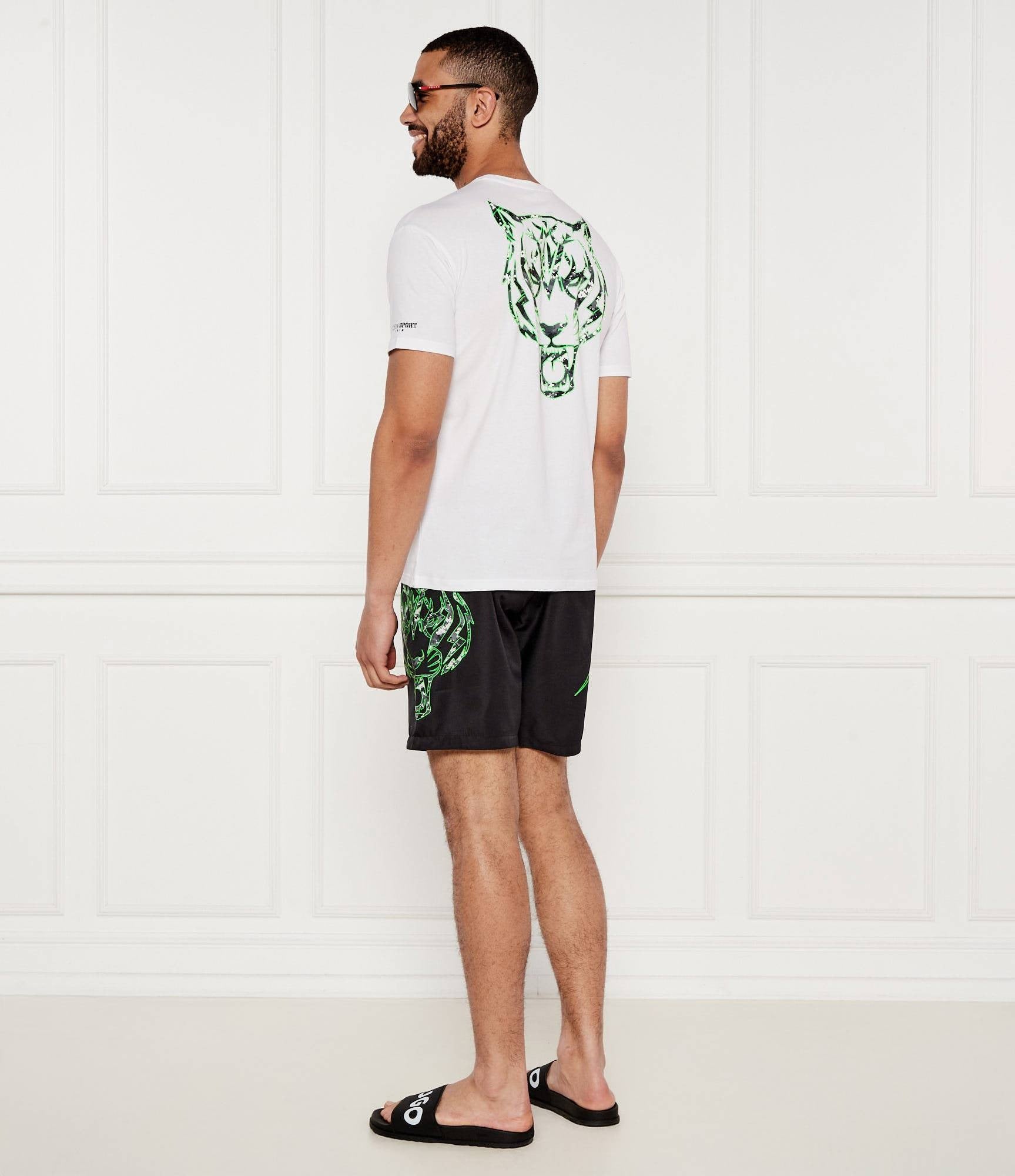 Philipp Plein T Shirt Ps25mts05 White Branco_shot2