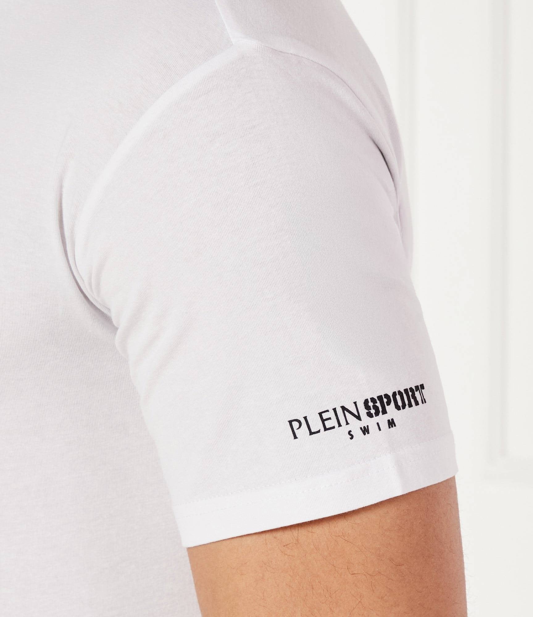Philipp Plein T Shirt Ps25mts05 White Branco_shot4