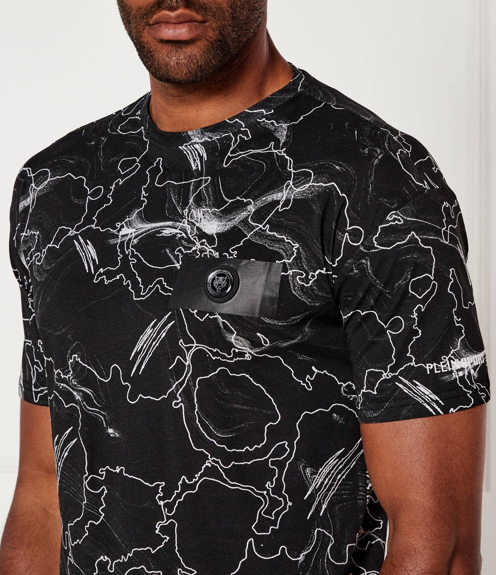 Philipp Plein T Shirt Ps25mts06 Black Preto_shot4