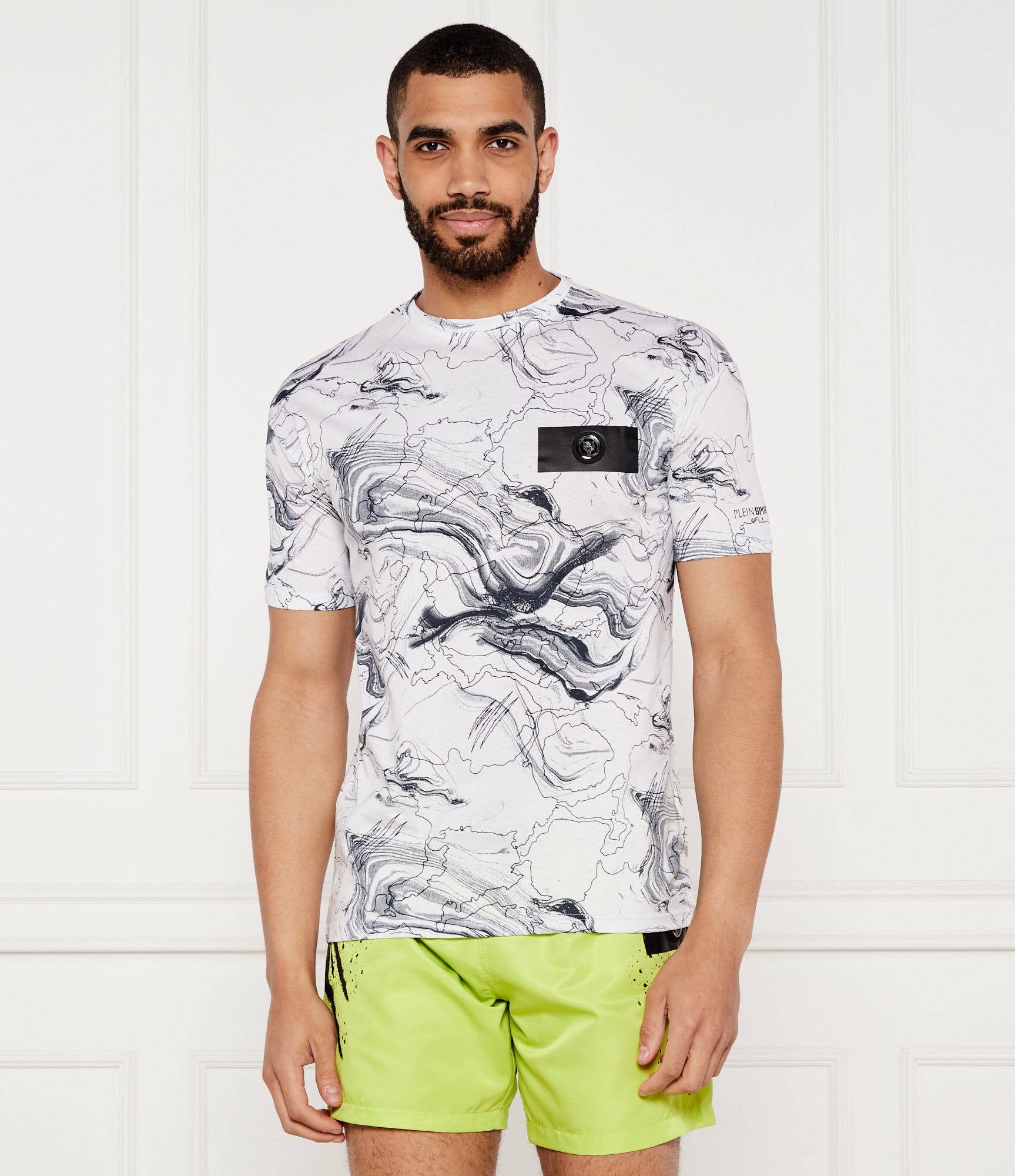 Philipp Plein T Shirt Ps25mts06 White Branco_shot1