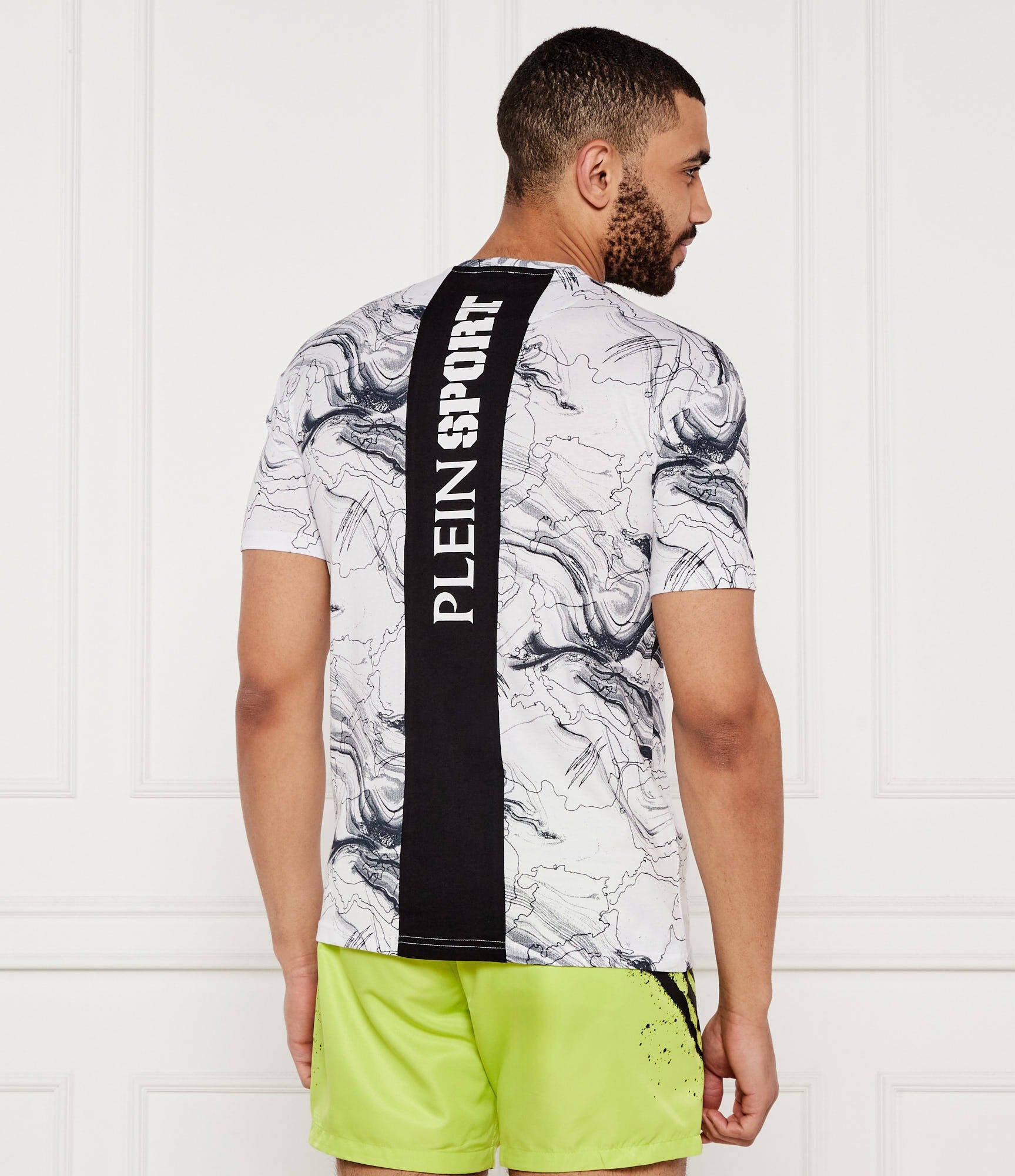 Philipp Plein T Shirt Ps25mts06 White Branco_shot3