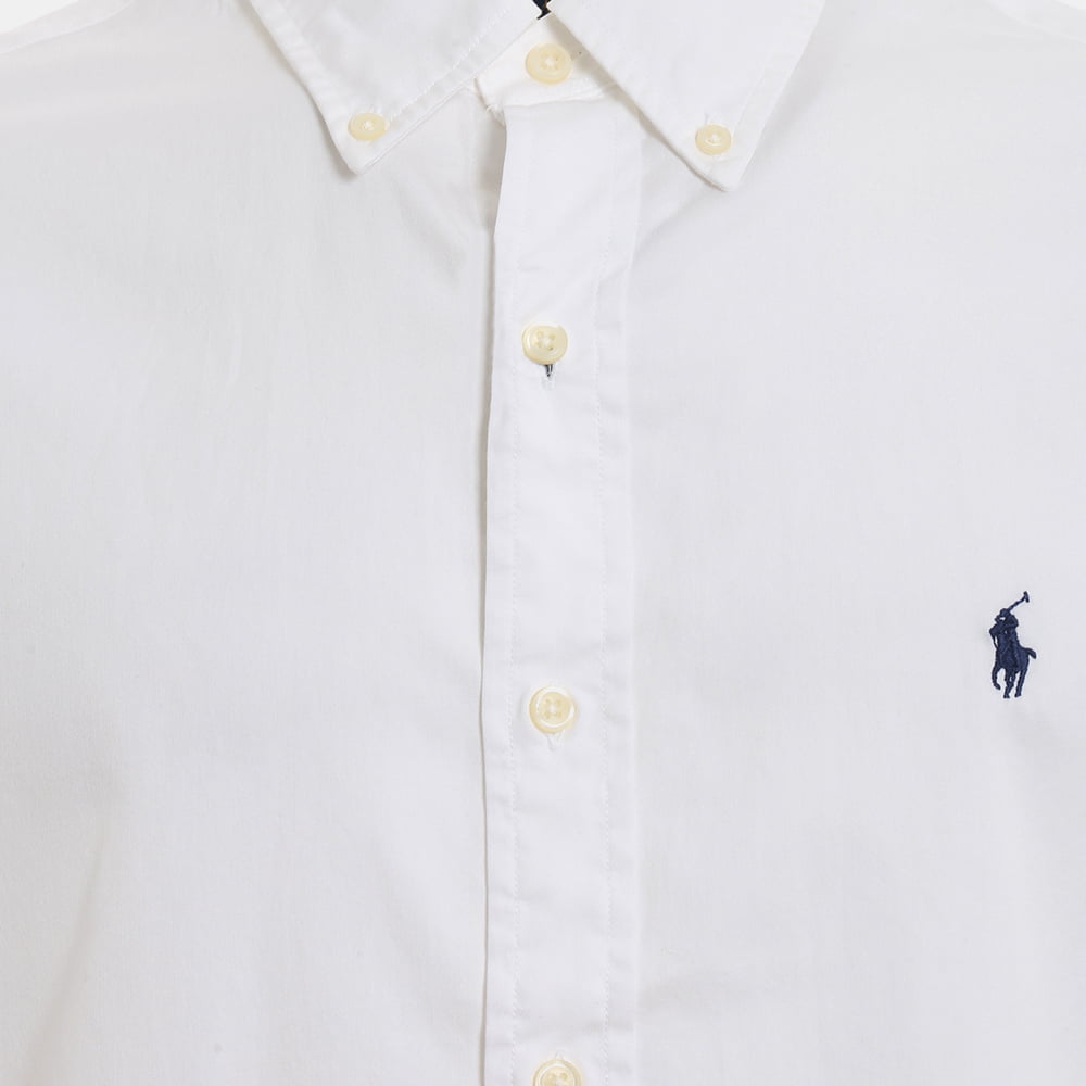 Ralph Lauren Camisa Shirt 710741788 White Branco Shot1