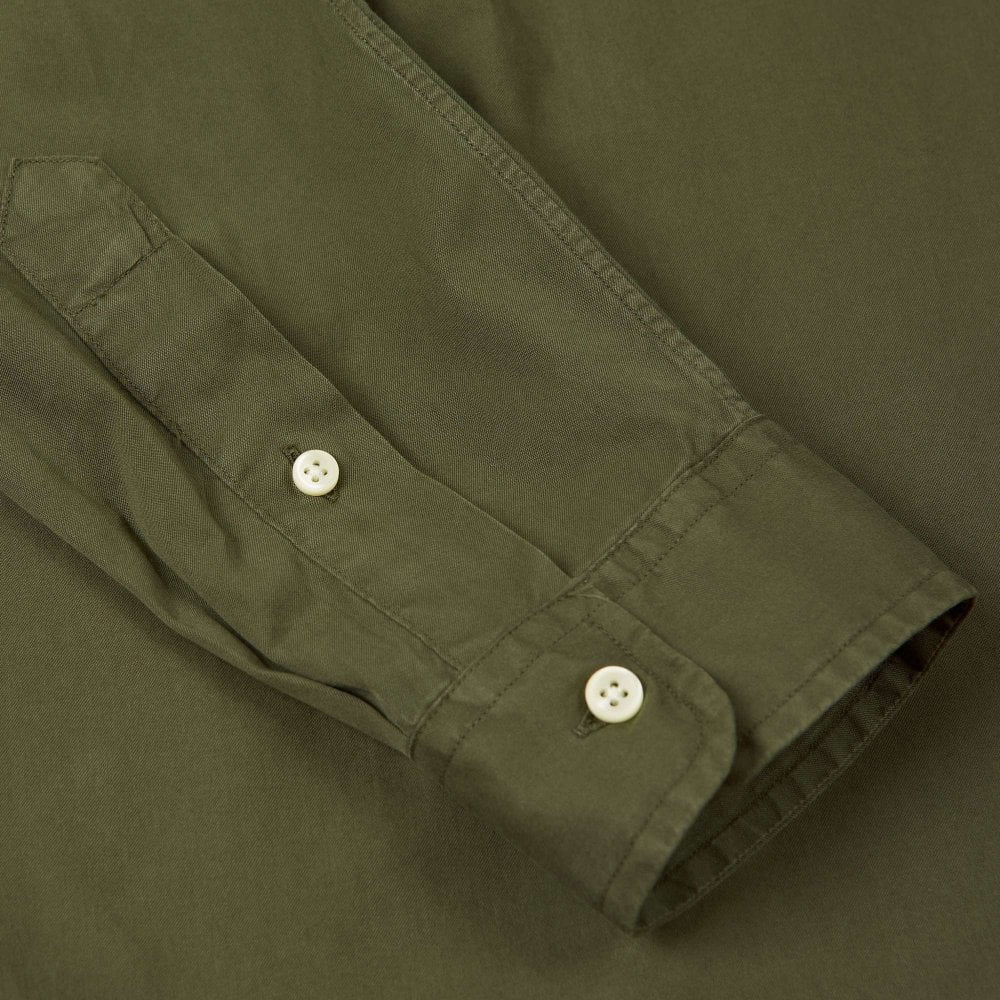 Ralph Lauren Camisa Shirt 710815558 Olive Olive Shot9