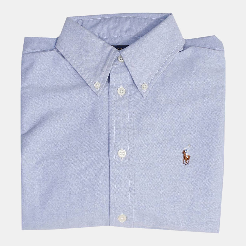 Ralph Lauren Camisa Shirt V33iohrs Blue Oxf. Azul Oxford Shot2