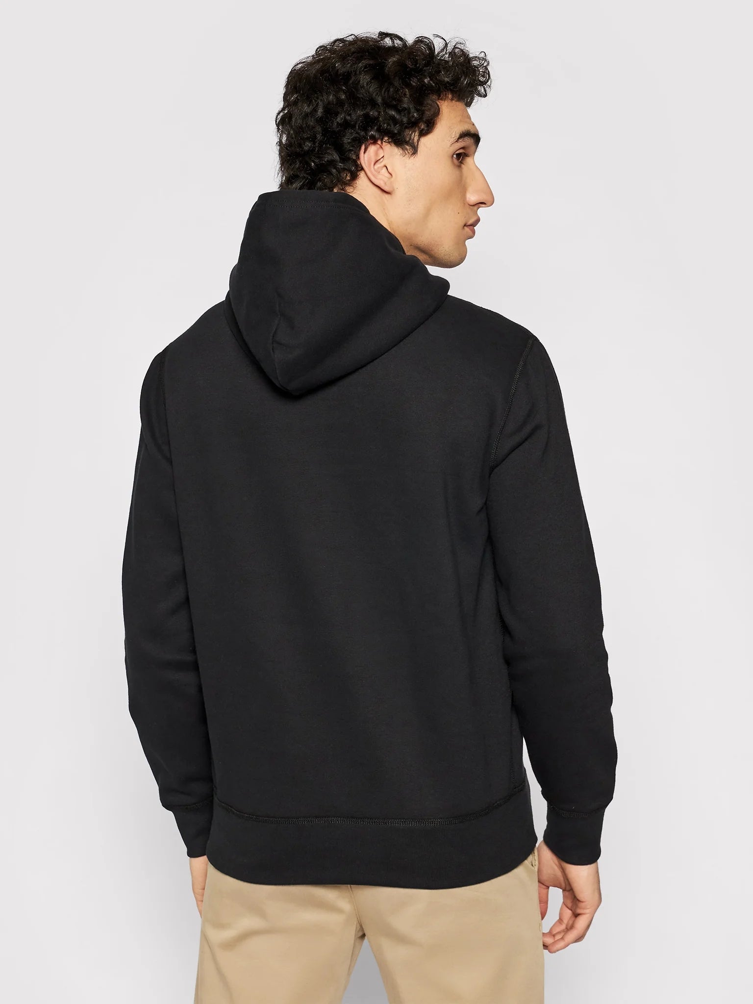 Ralph Lauren Camisola Hoodie 710766778 Black Preto_shot1