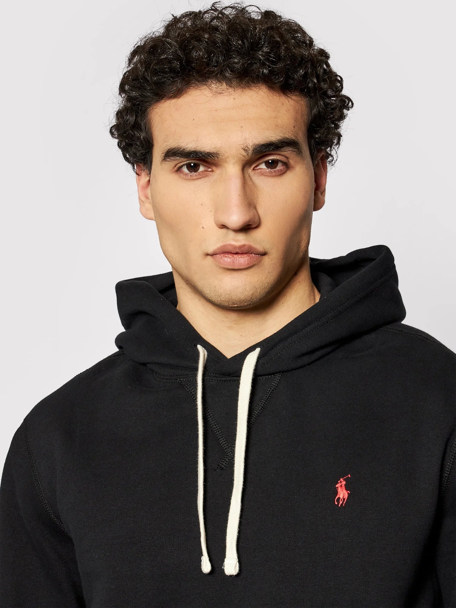 Ralph Lauren Camisola Hoodie 710766778 Black Preto_shot2