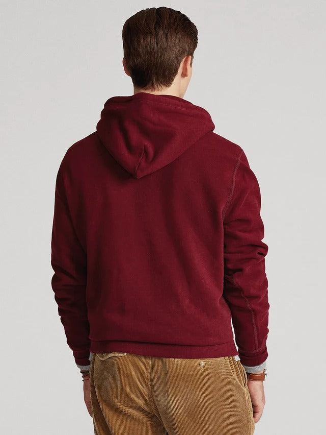 Ralph Lauren Camisola Hoodie 710766778 Bordeaux Bordeaux_shot6