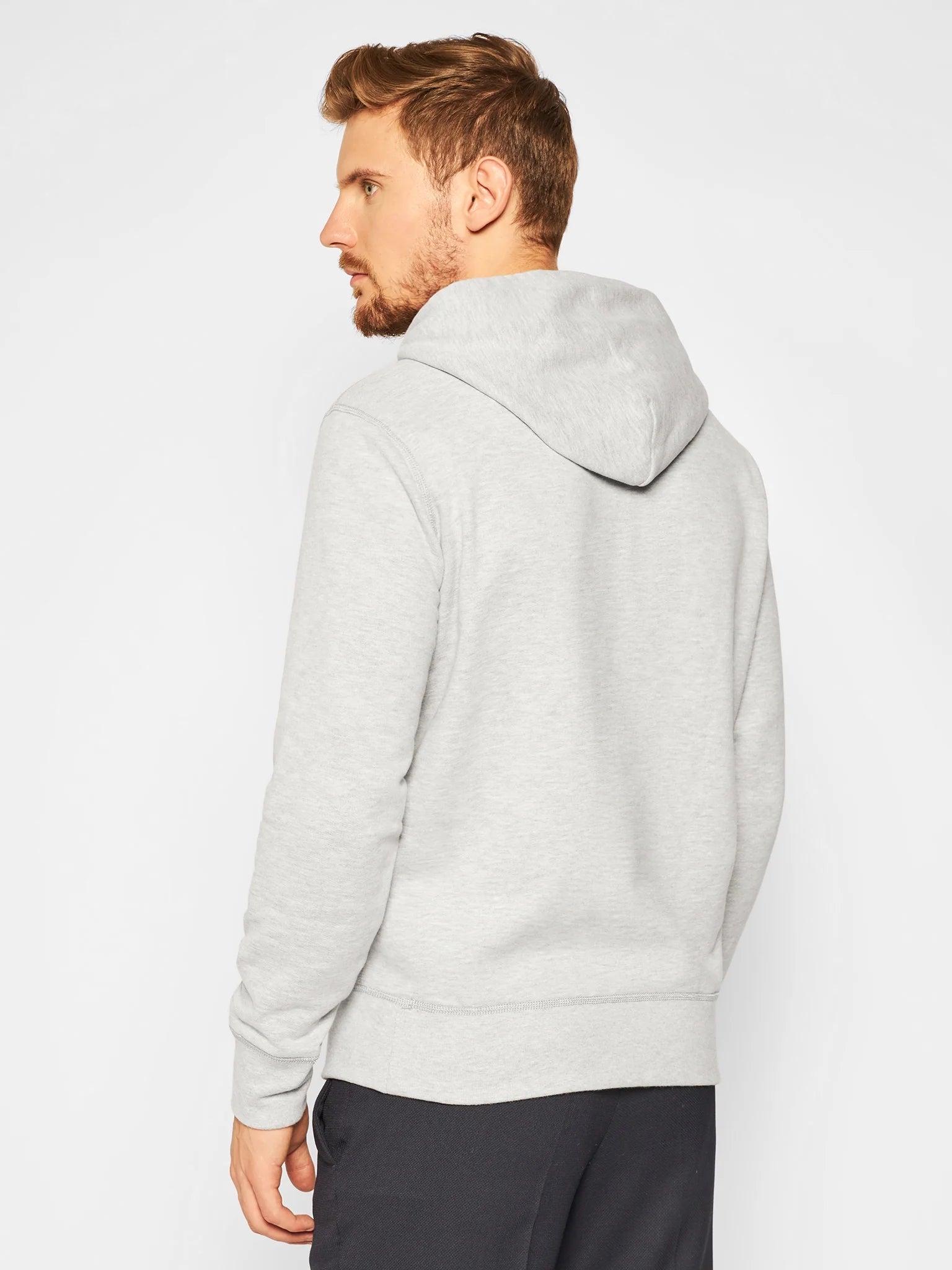 Ralph Lauren Camisola Hoodie 710766778 Grey Cinza_shot1