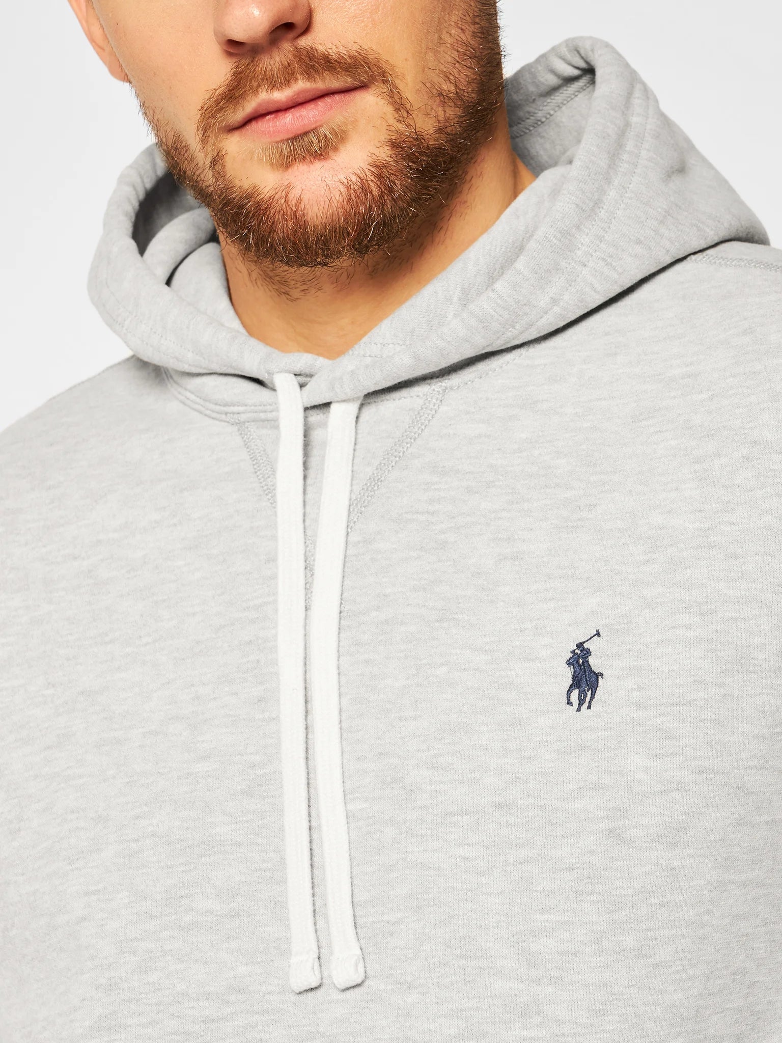 Ralph Lauren Camisola Hoodie 710766778 Grey Cinza_shot2