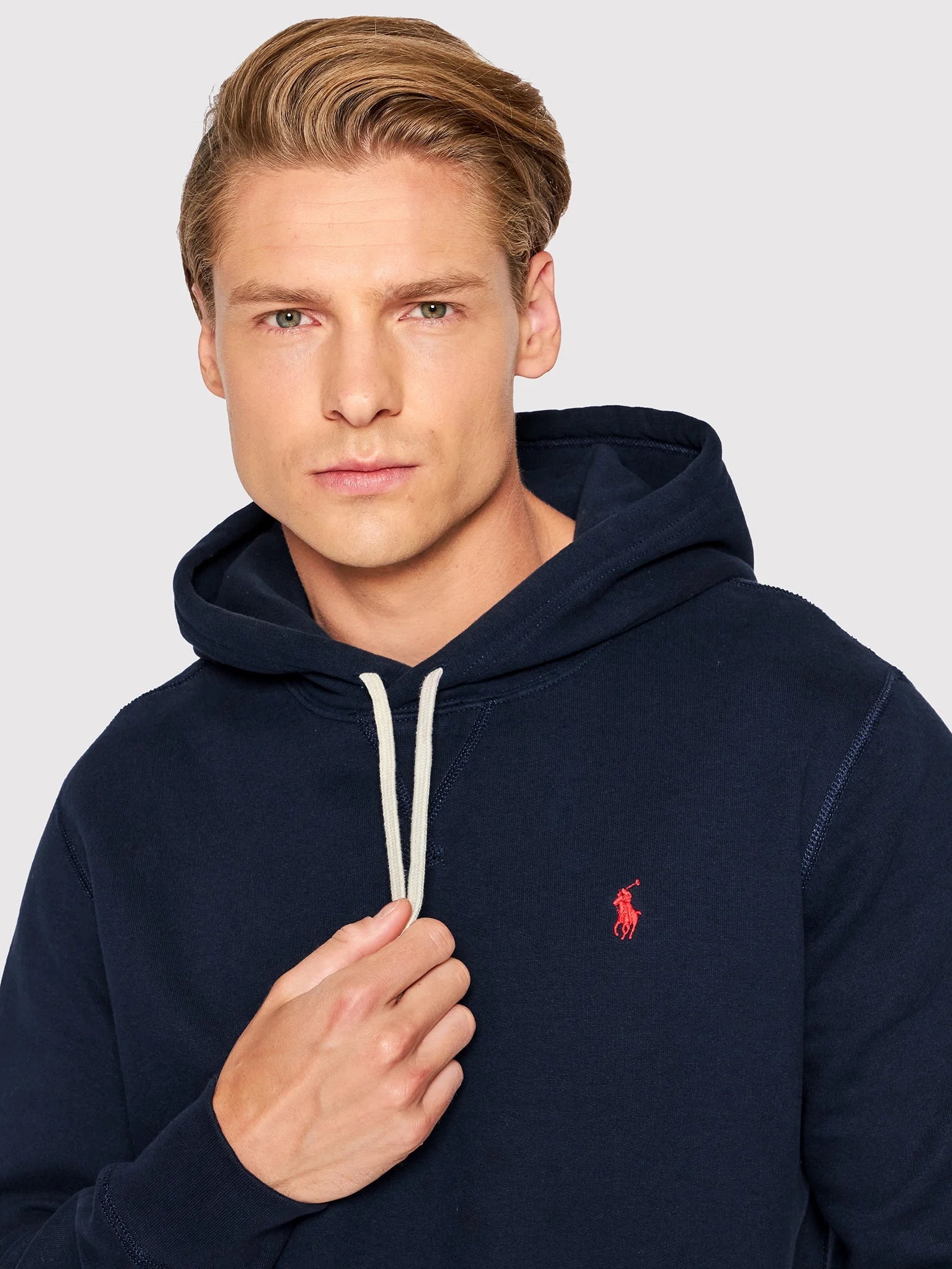 Ralph Lauren Camisola Hoodie 710766778 Navy Navy_shot3