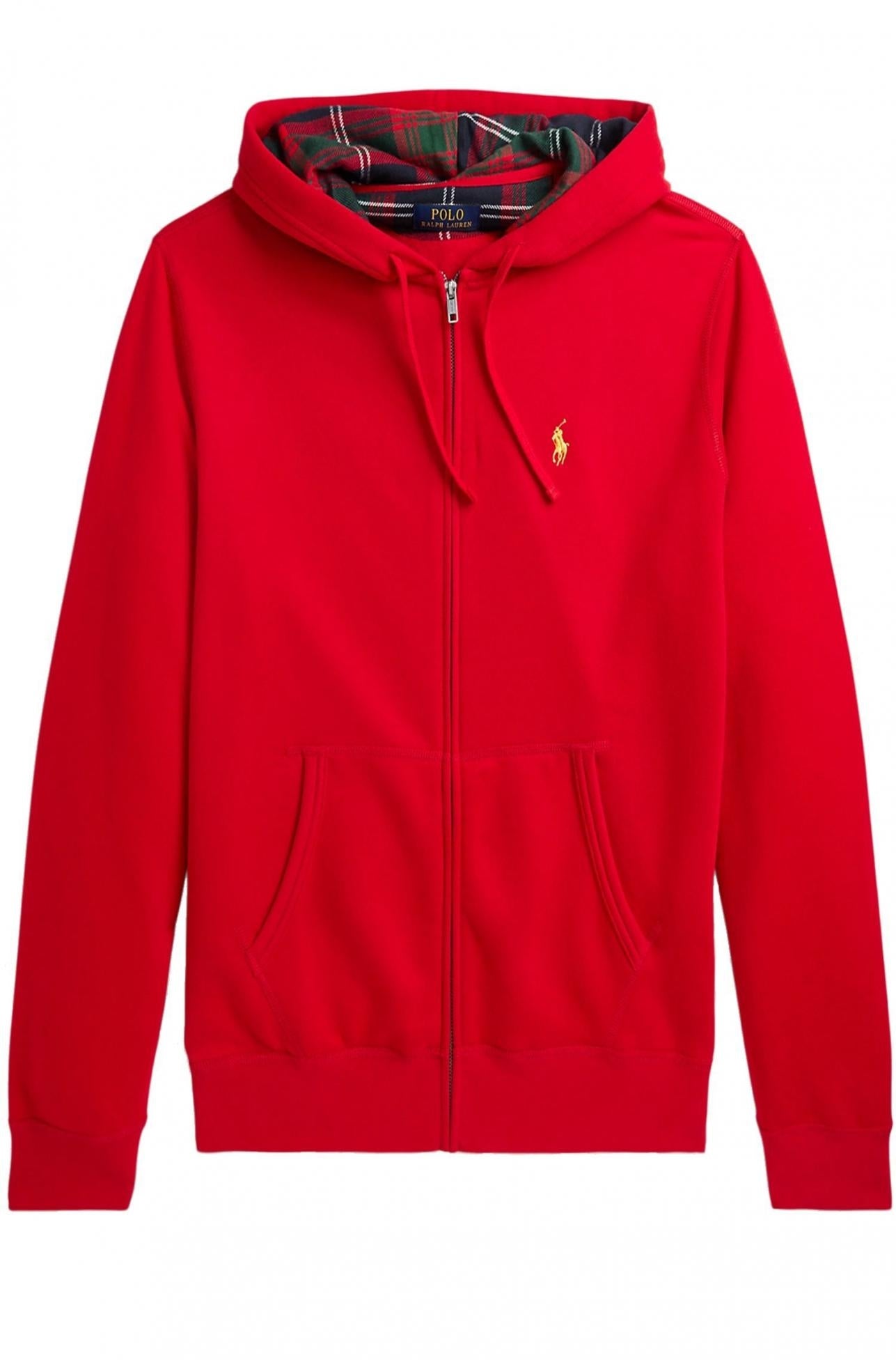 Ralph Lauren Camisola Hoodie 710952256 Red Gold Vermelho Dourado_shot4