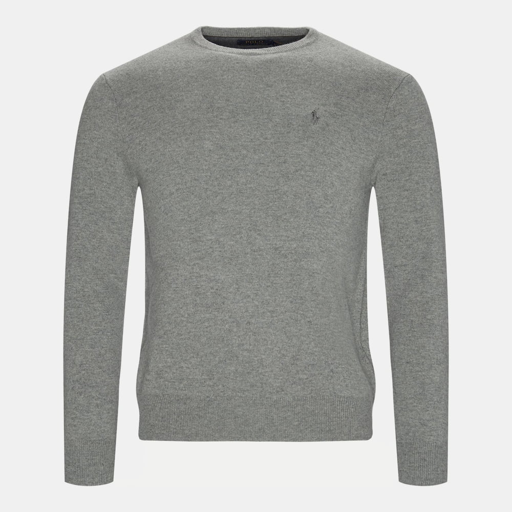 Ralph Lauren Malha Sweater 710667378 Grey Cinza Shot2