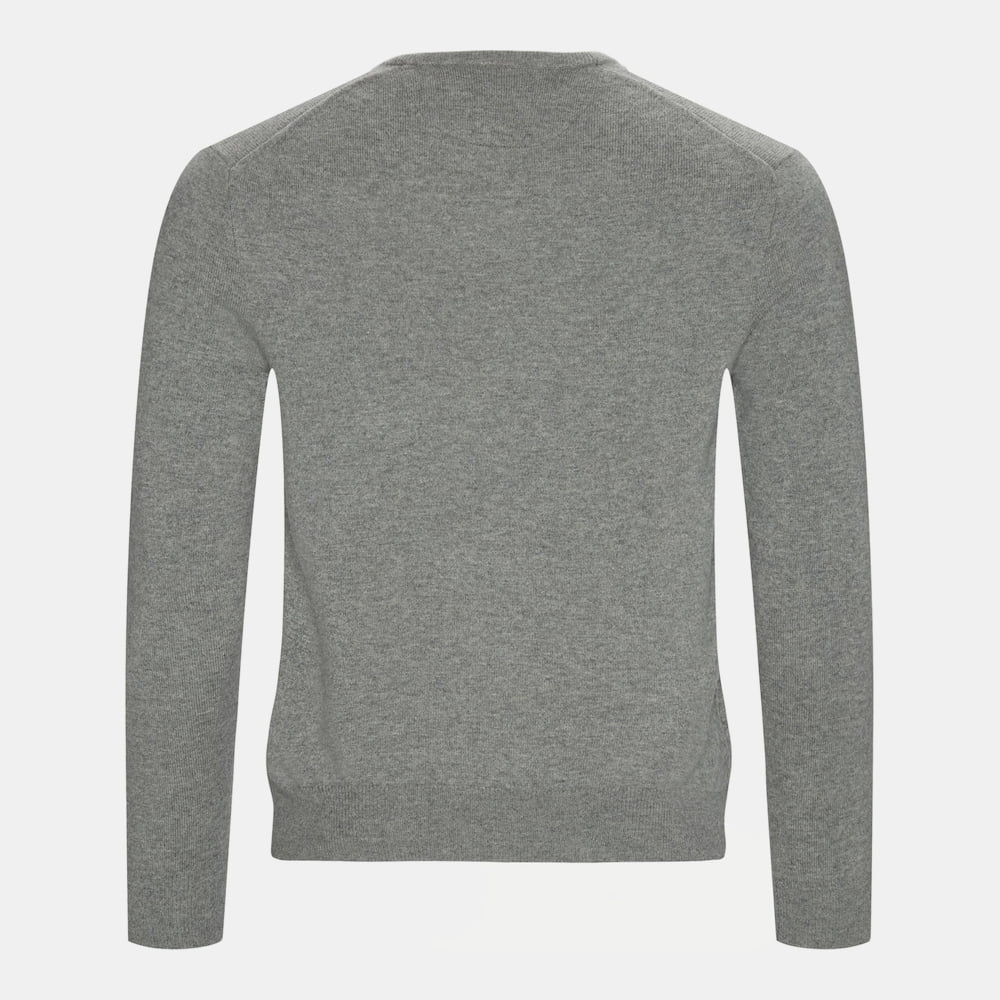 Ralph Lauren Malha Sweater 710667378 Grey Cinza Shot4