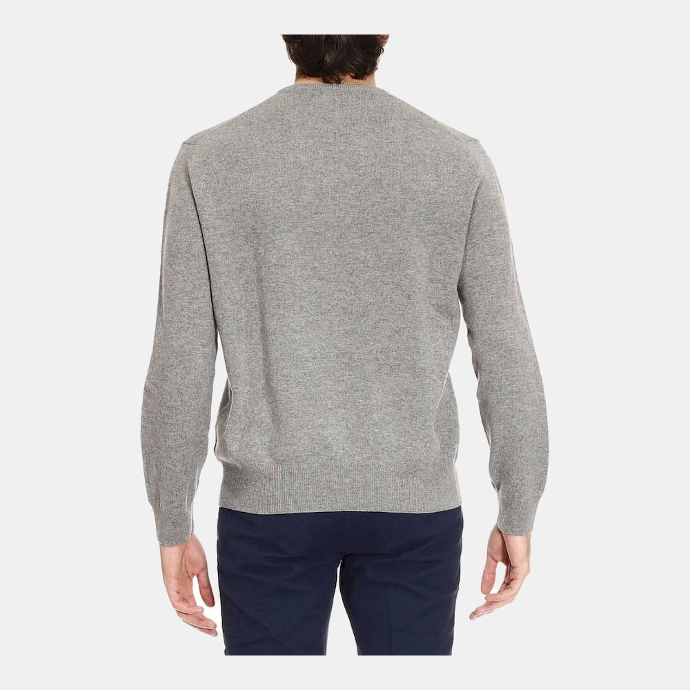 Ralph Lauren Malha Sweater A42svn07 Grey Cinza Shot6