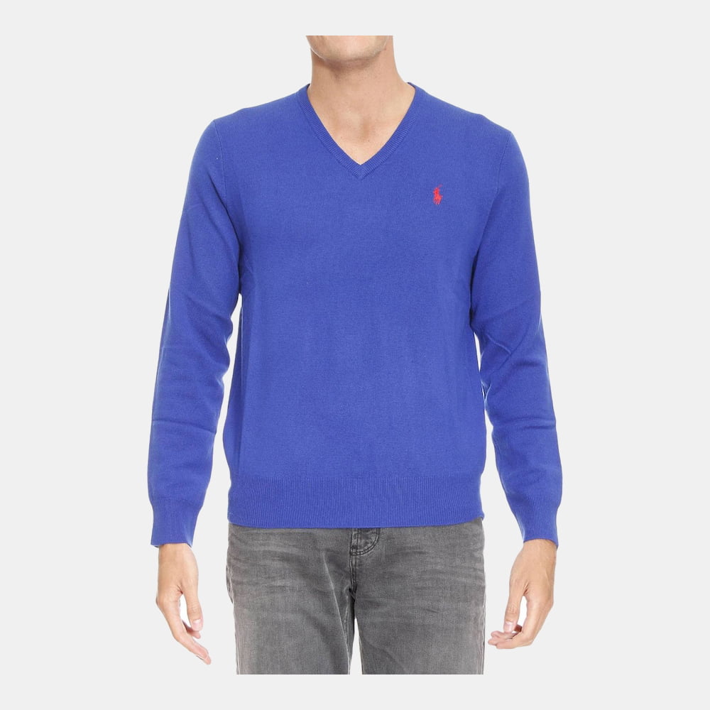 Ralph Lauren Malha Sweater A42svn13 Royal Blue Azul Royal Shot2