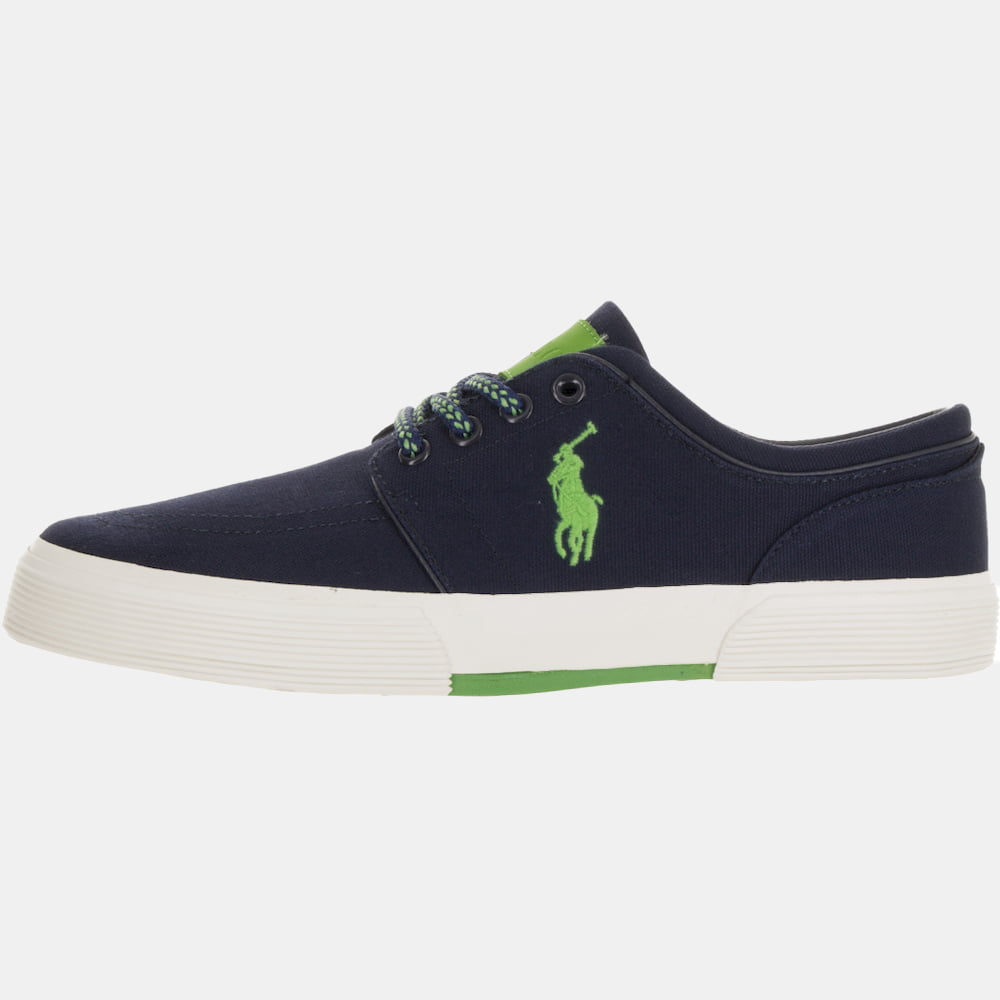 Ralph Lauren Sapatilhas Sneakers Shoes Faxon Low Navy Green Navy Verde Shot5