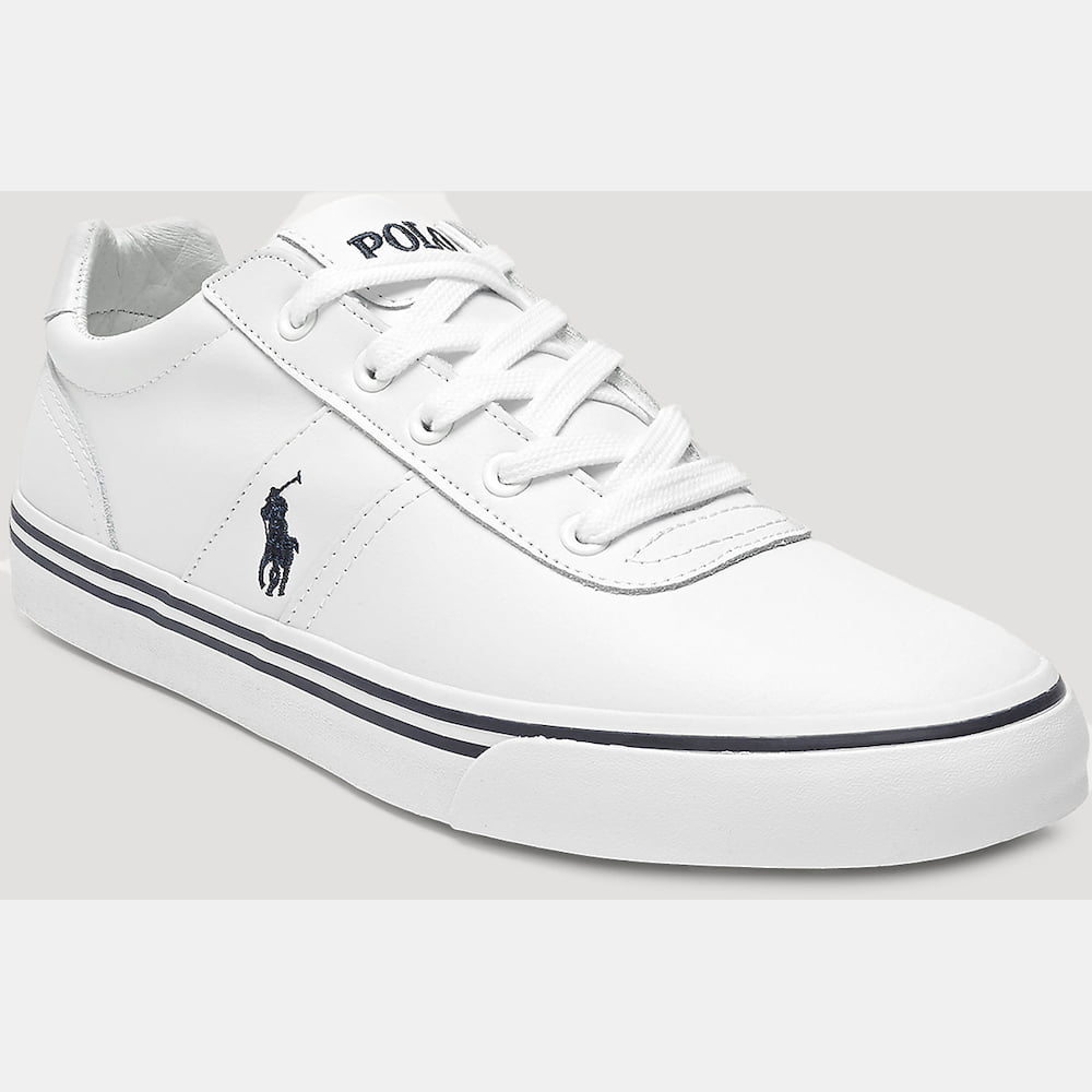 Ralph Lauren Sapatilhas Sneakers Shoes Hanf Leath White Branco Shot2
