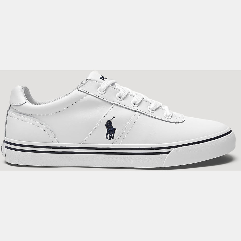 Ralph Lauren Sapatilhas Sneakers Shoes Hanf Leath White Branco Shot8