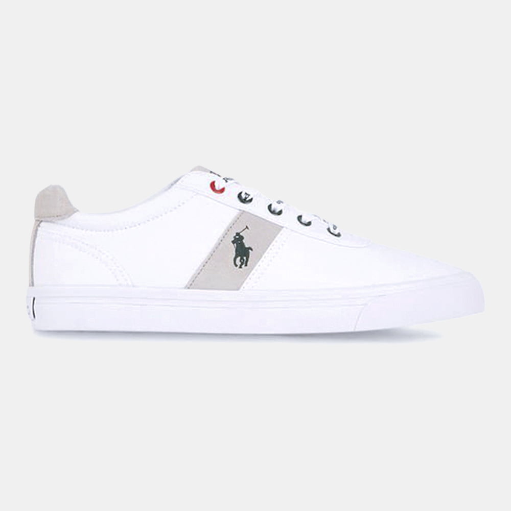 Ralph Lauren Sapatilhas Sneakers Shoes Hanford Ne White Beig Branco Beige Shot2