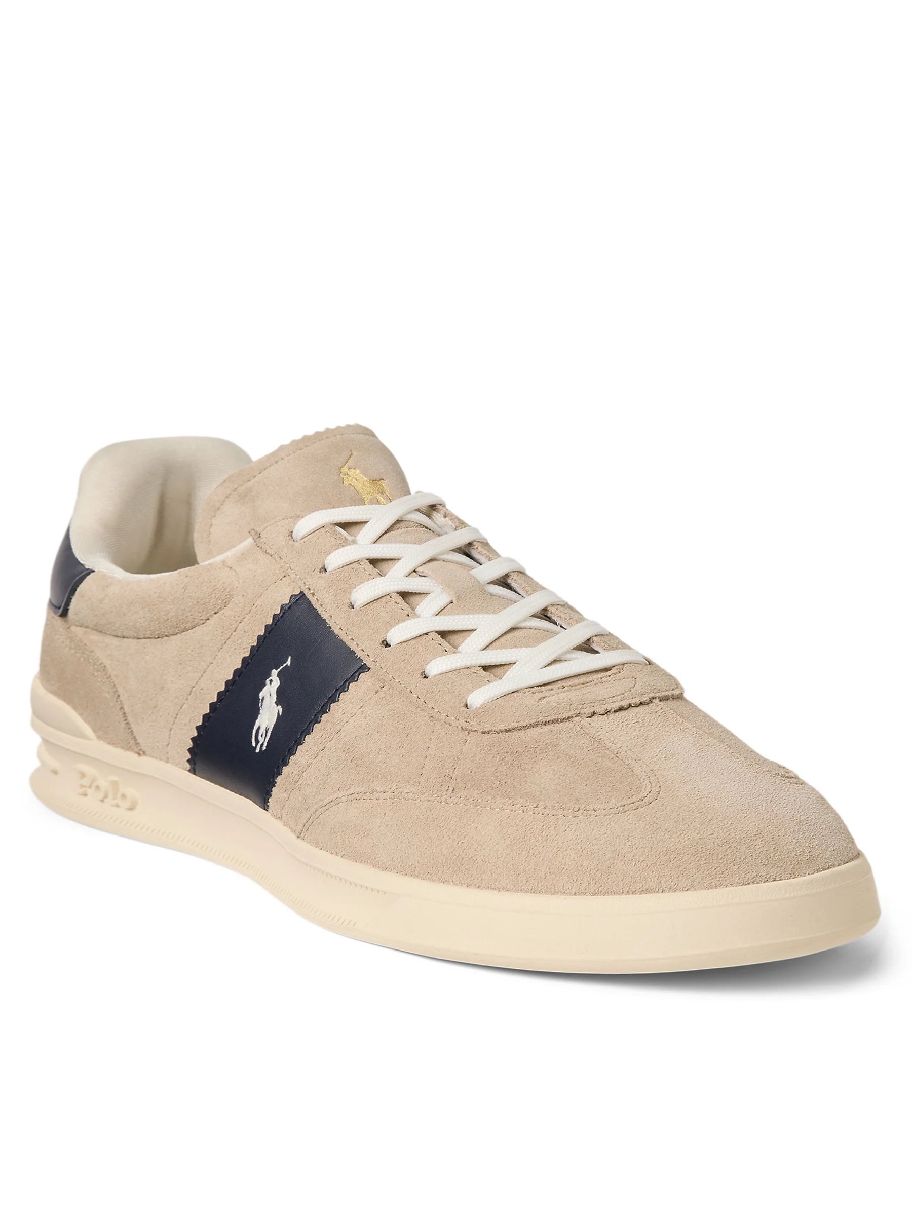 Ralph Lauren Sapatilhas Sneakers Shoes Hrt Area Pp Sk Grey Navy Cinza Navy_shot1