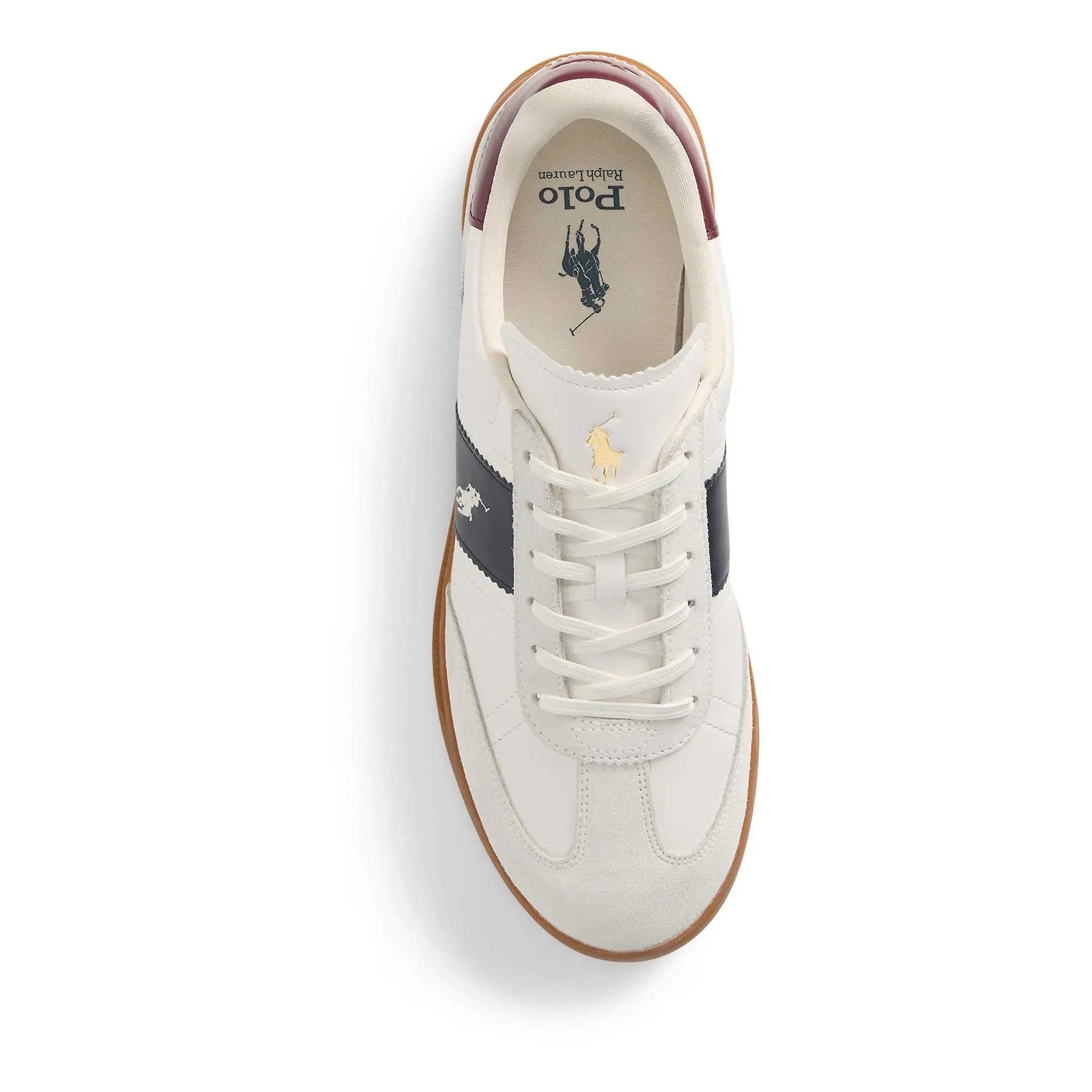 Ralph Lauren Sapatilhas Sneakers Shoes Hrt Area Pp Sk Whi Nvy Branco Navy_shot4